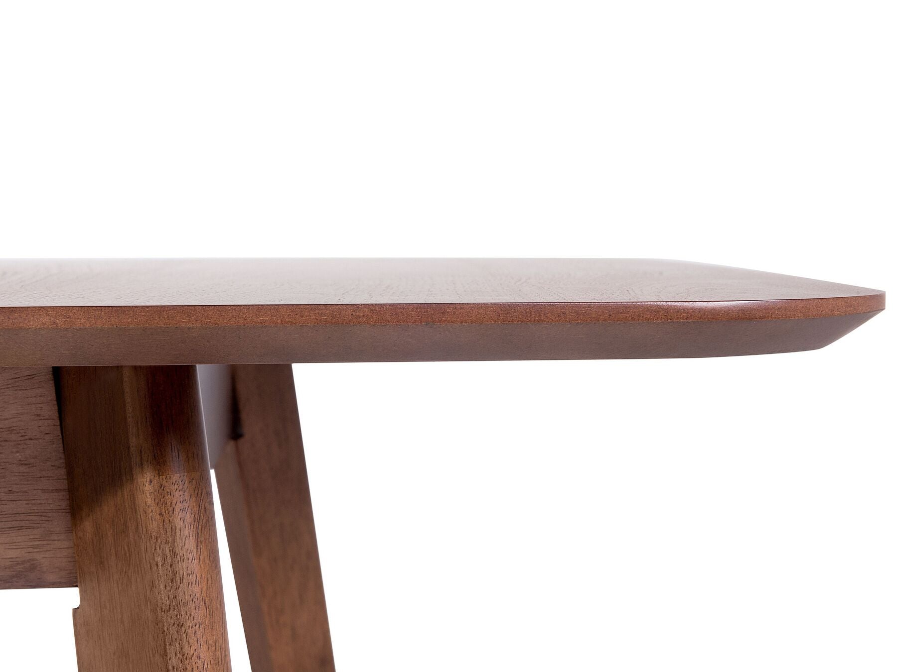 Dining Table MADOX Dark Walnut 200 cm 100 cm
