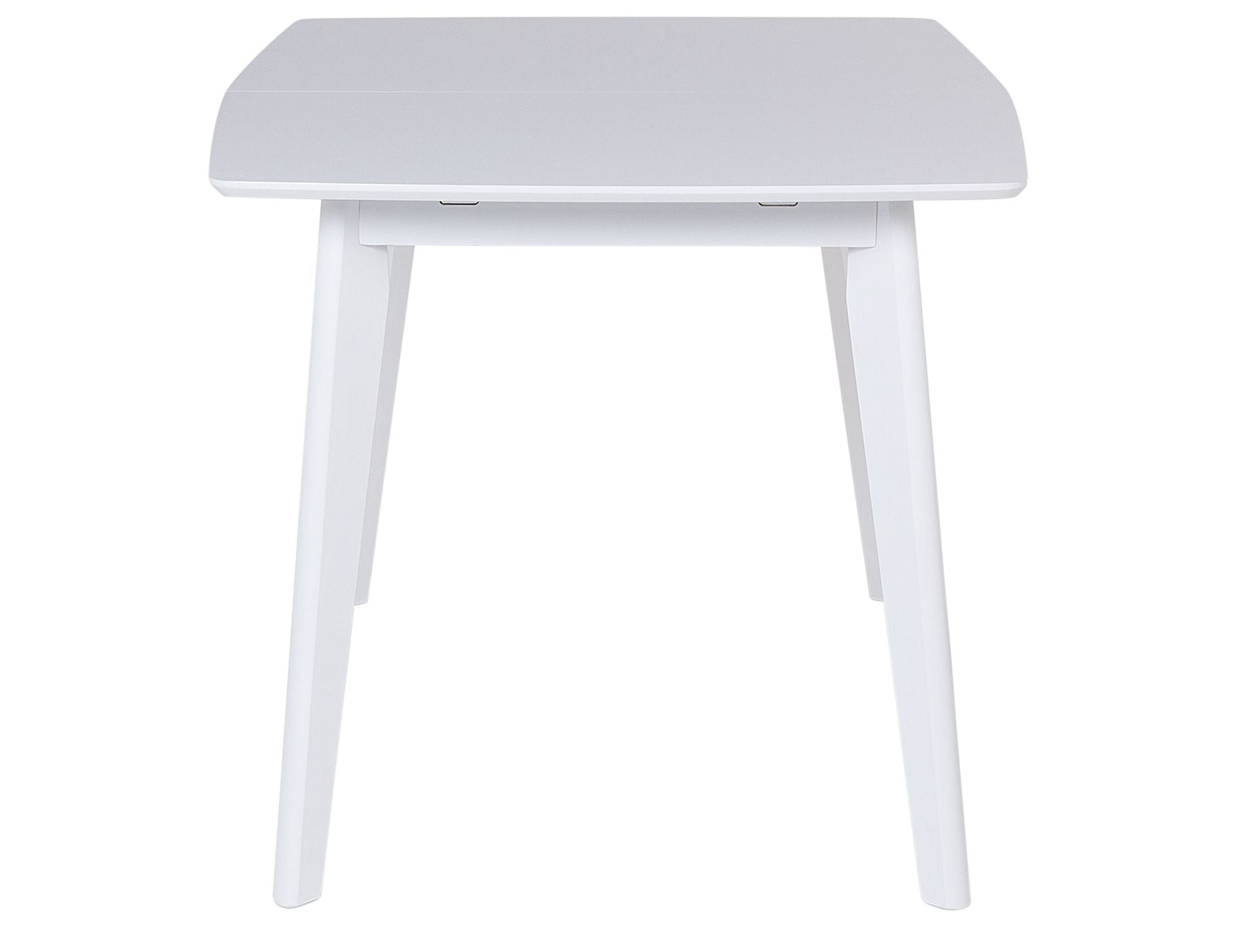 Extending Dining Table SANFORD White 150/195 cm 90 cm