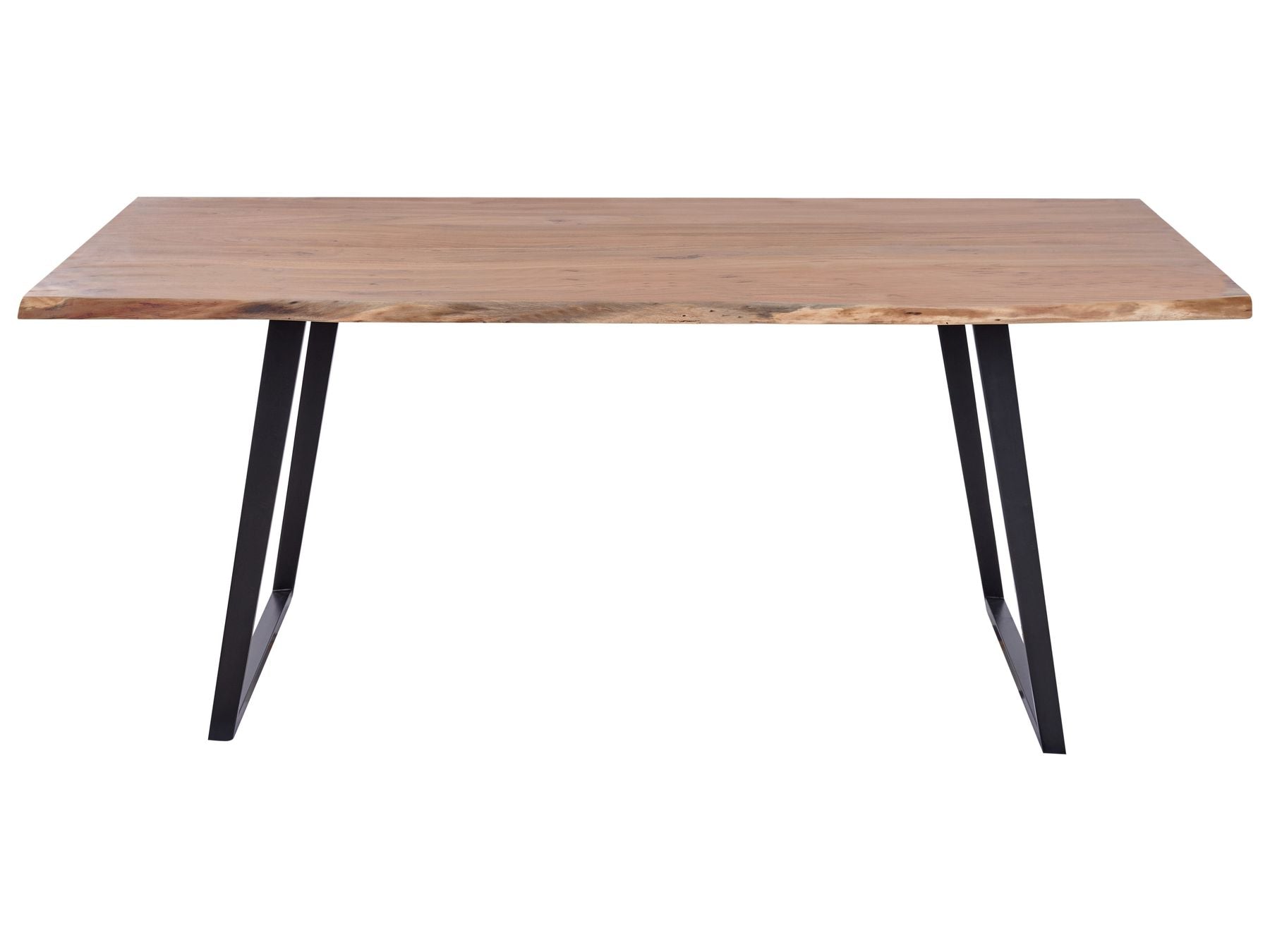 Dining Table JAIPUR Light Brown 200 cm 100 cm Acacia Wood
