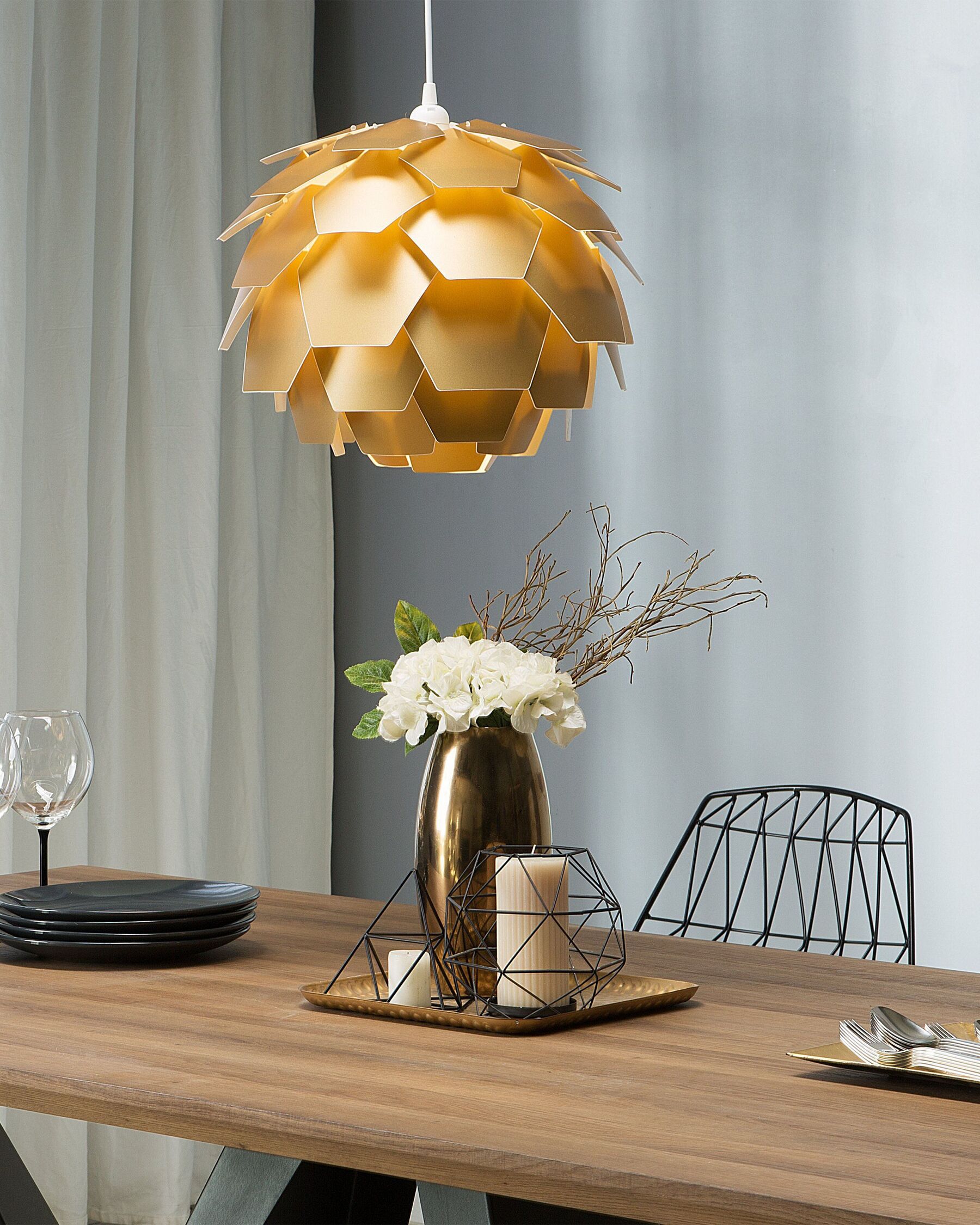 Dining Table SINTRA Dark Brown 200 cm 100 cm