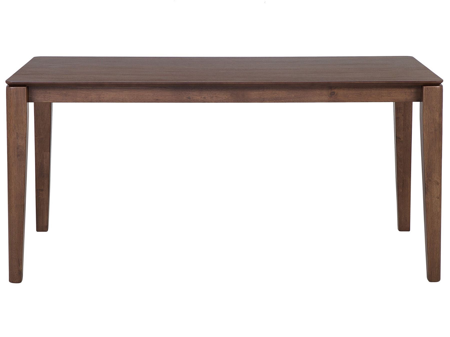 Dining Table LOTTIE Dark Walnut 160 cm 90 cm