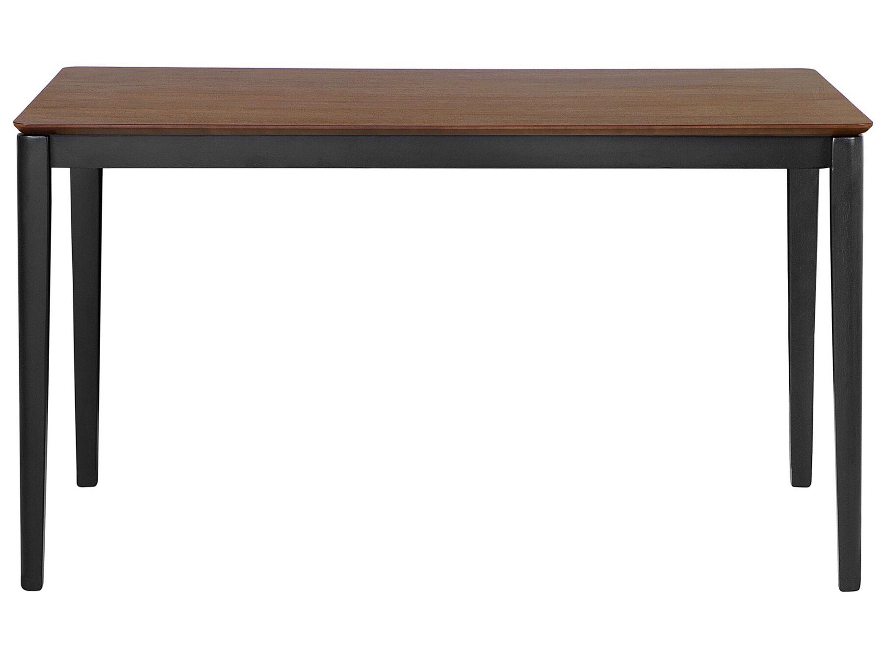 Dining Table CEDAR Dark Walnut 135 cm 80 cm