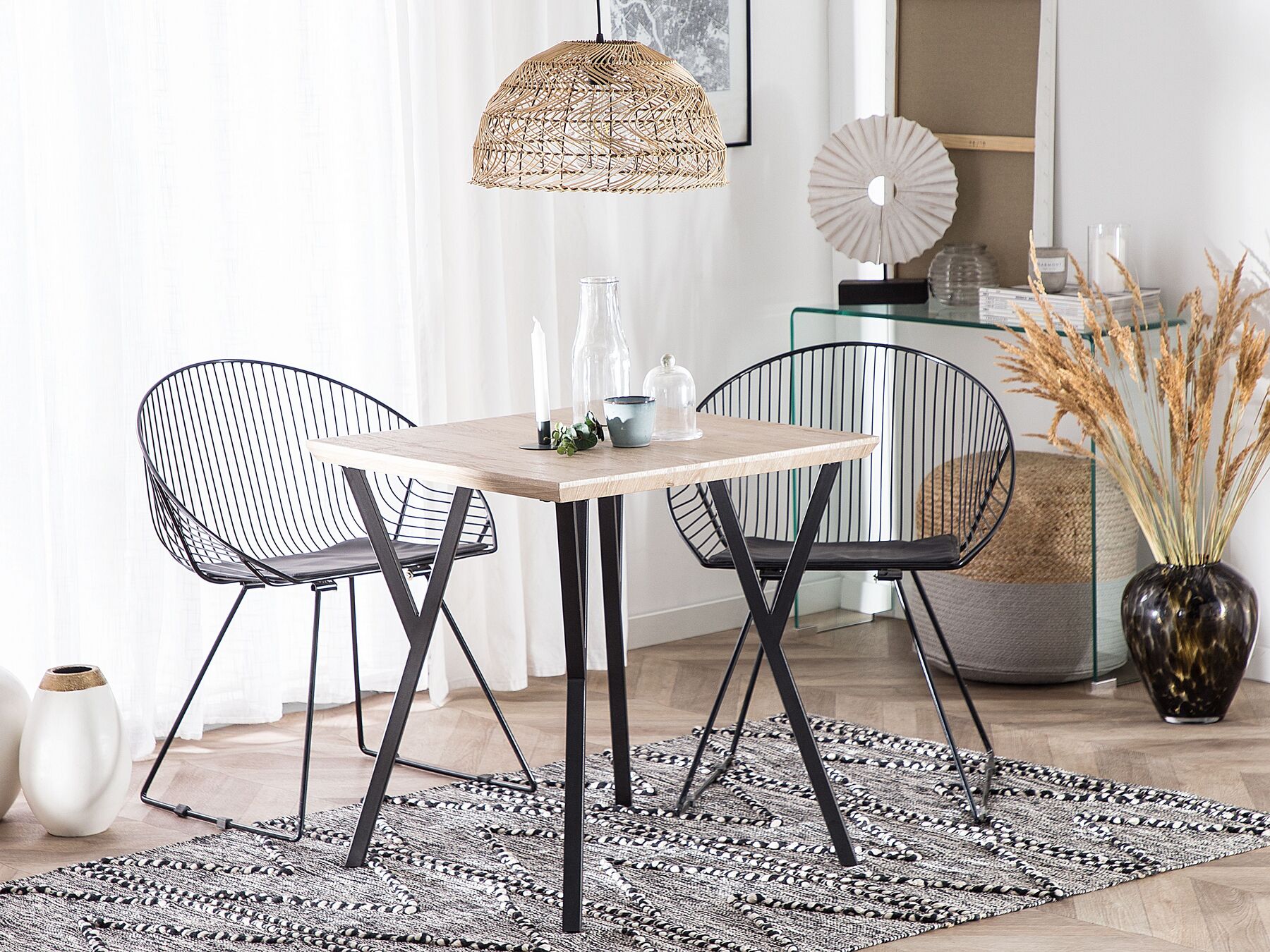 Dining Table BRAVO Light Brown 70 cm 70 cm