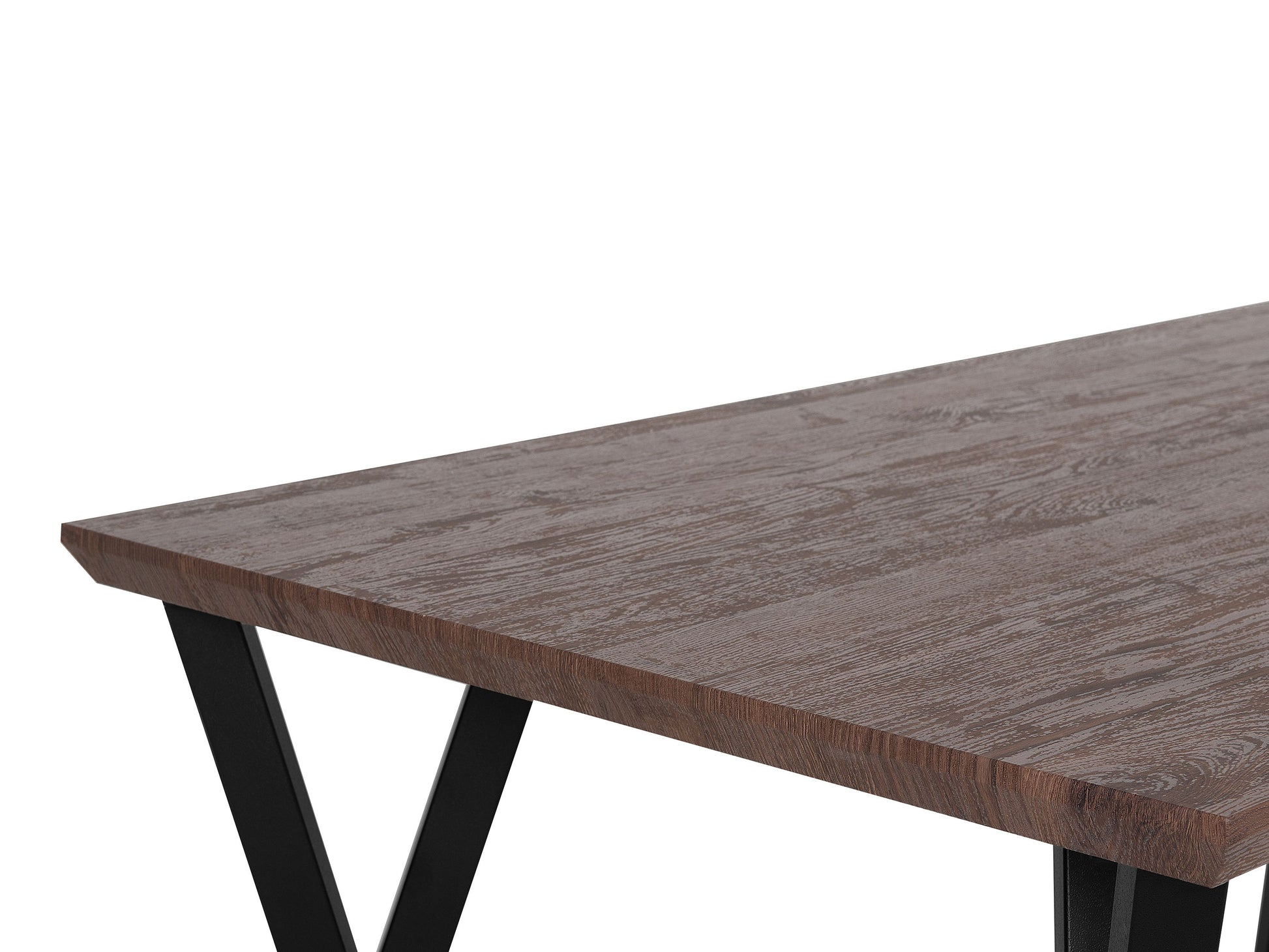 Dining Table BRAVO Dark Brown 140 cm 80 cm