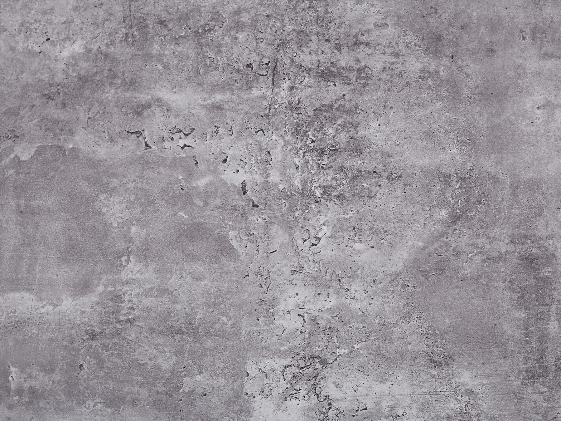 Dining Table BUSCOT Grey Concrete Effect 160 cm 90 cm