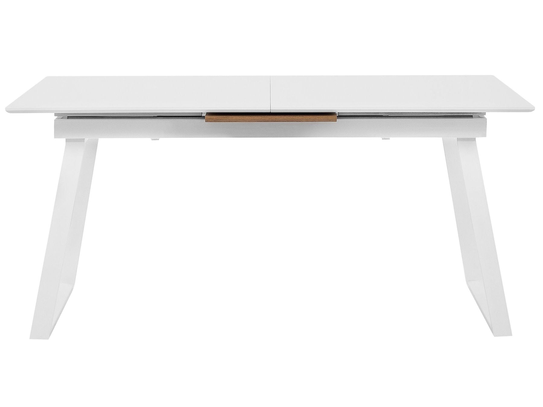 Extending Dining Table KALUNA White 160/200 cm 90 cm