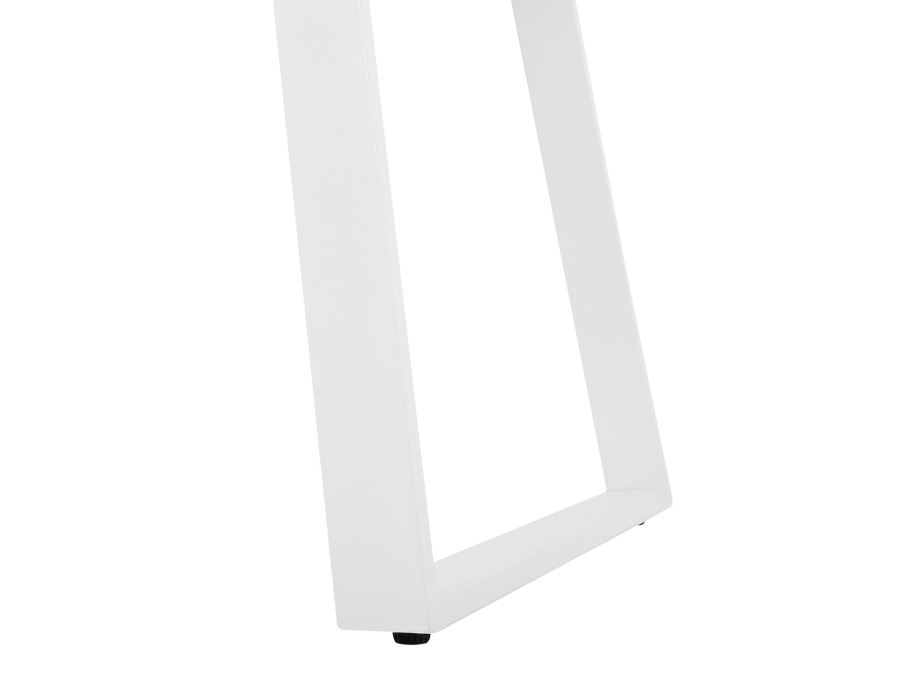 Extending Dining Table KALUNA White 160/200 cm 90 cm