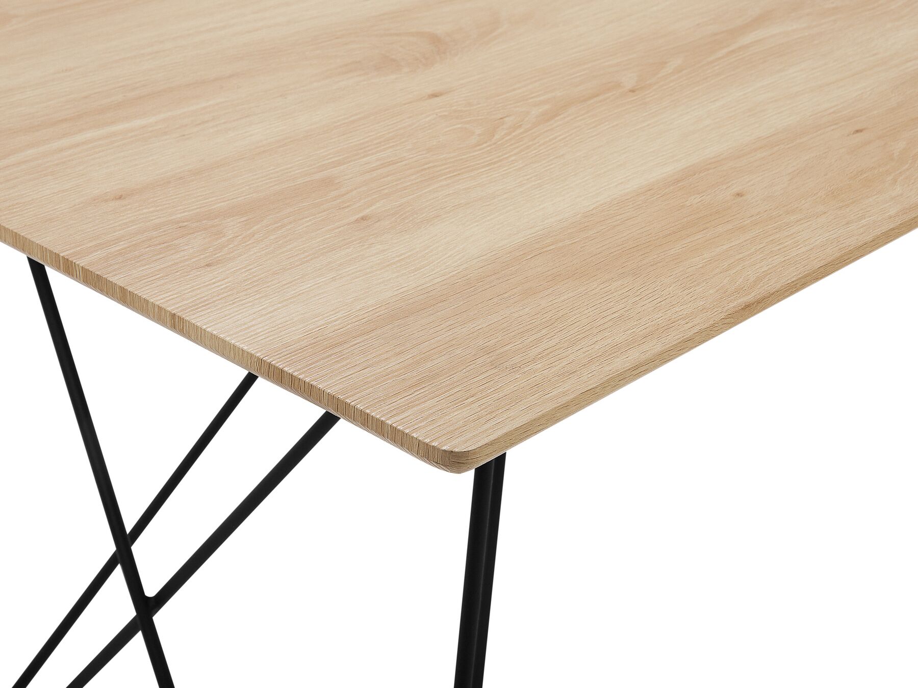 Dining Table KENTON Light Brown 140 cm 80 cm