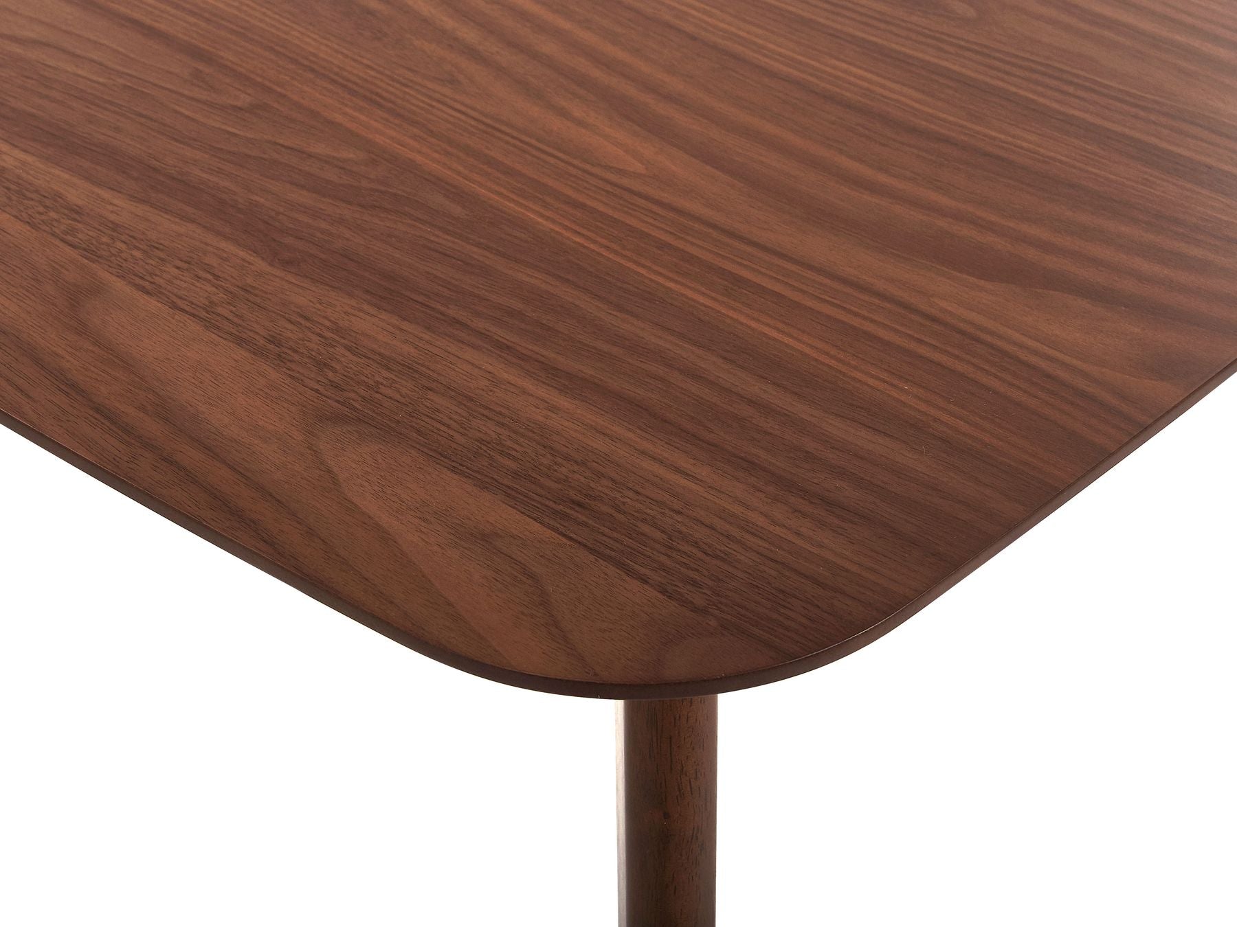 Dining Table MADOX Dark Walnut 150 cm 90 cm