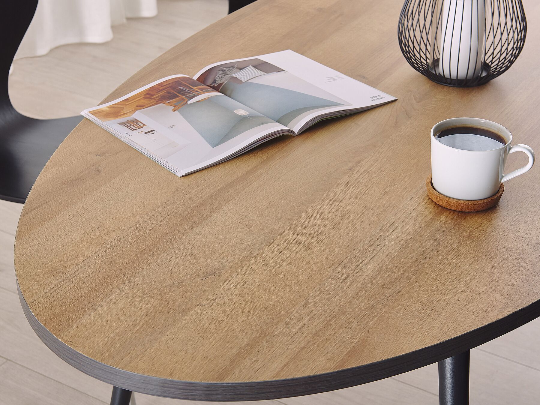 Dining Table OTTAWA Light Brown 180 cm 90 cm