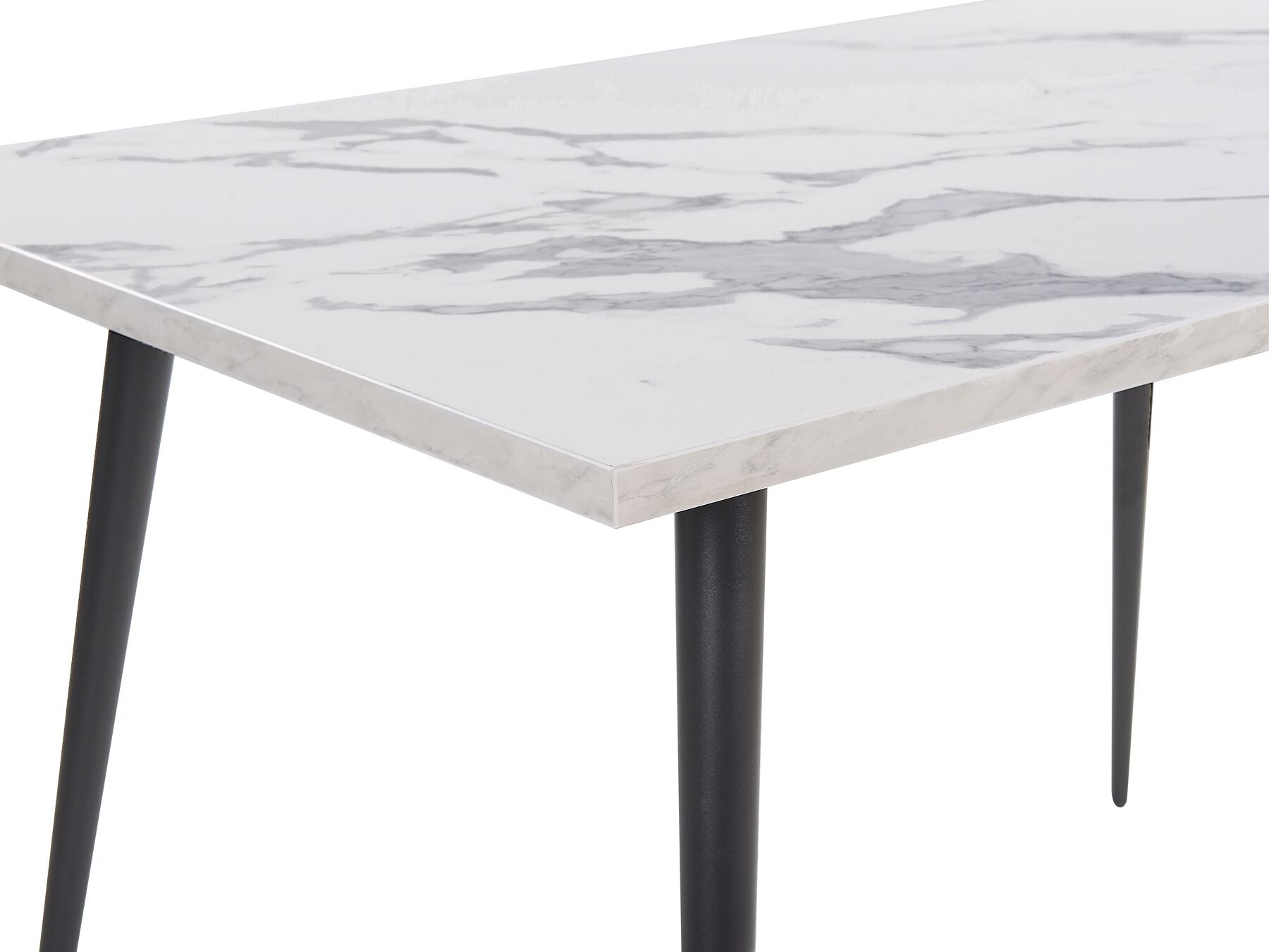 Dining Table SANTIAGO White 120 cm 80 cm