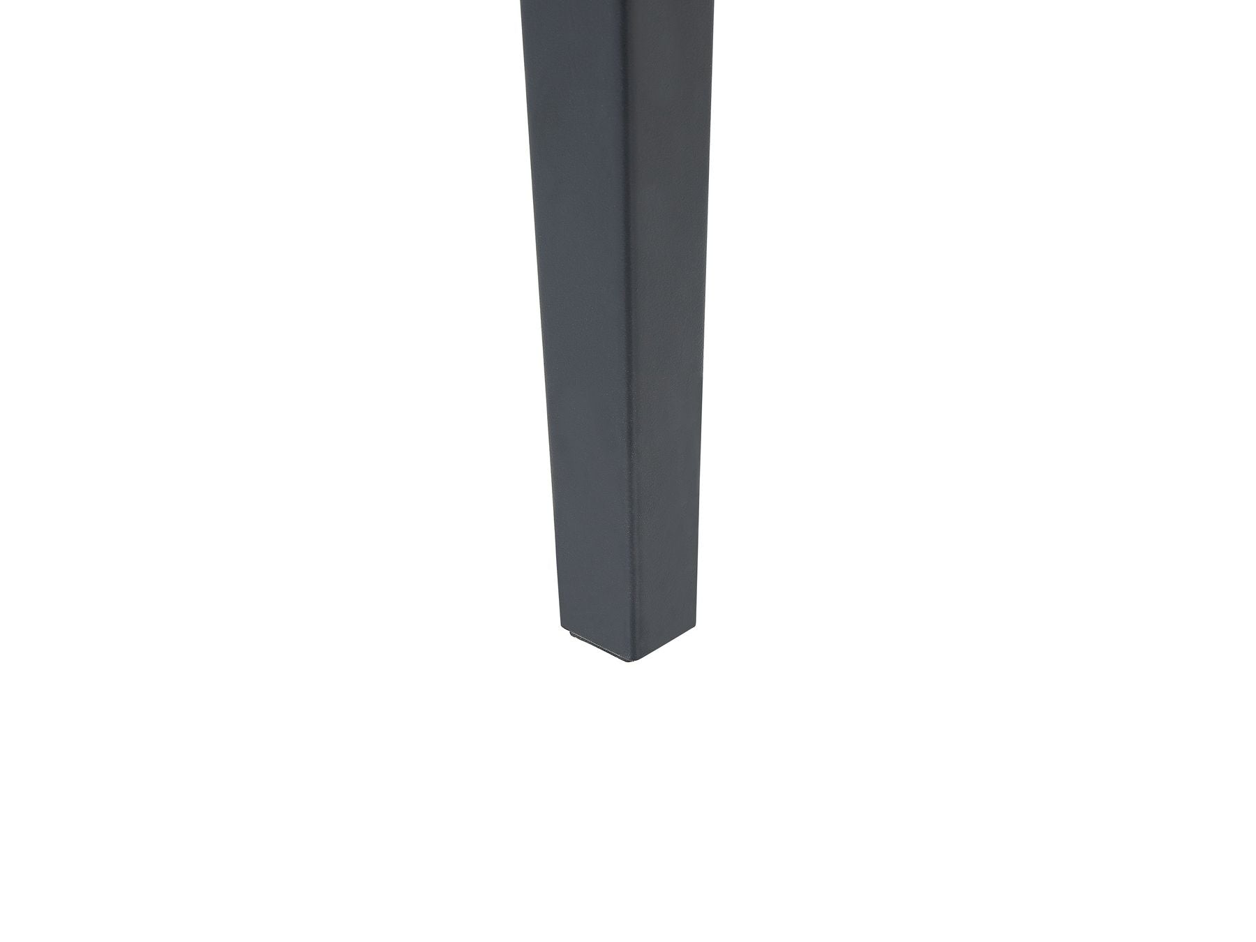 Extending Dining Table NORLEY Black 120/160 cm 80 cm