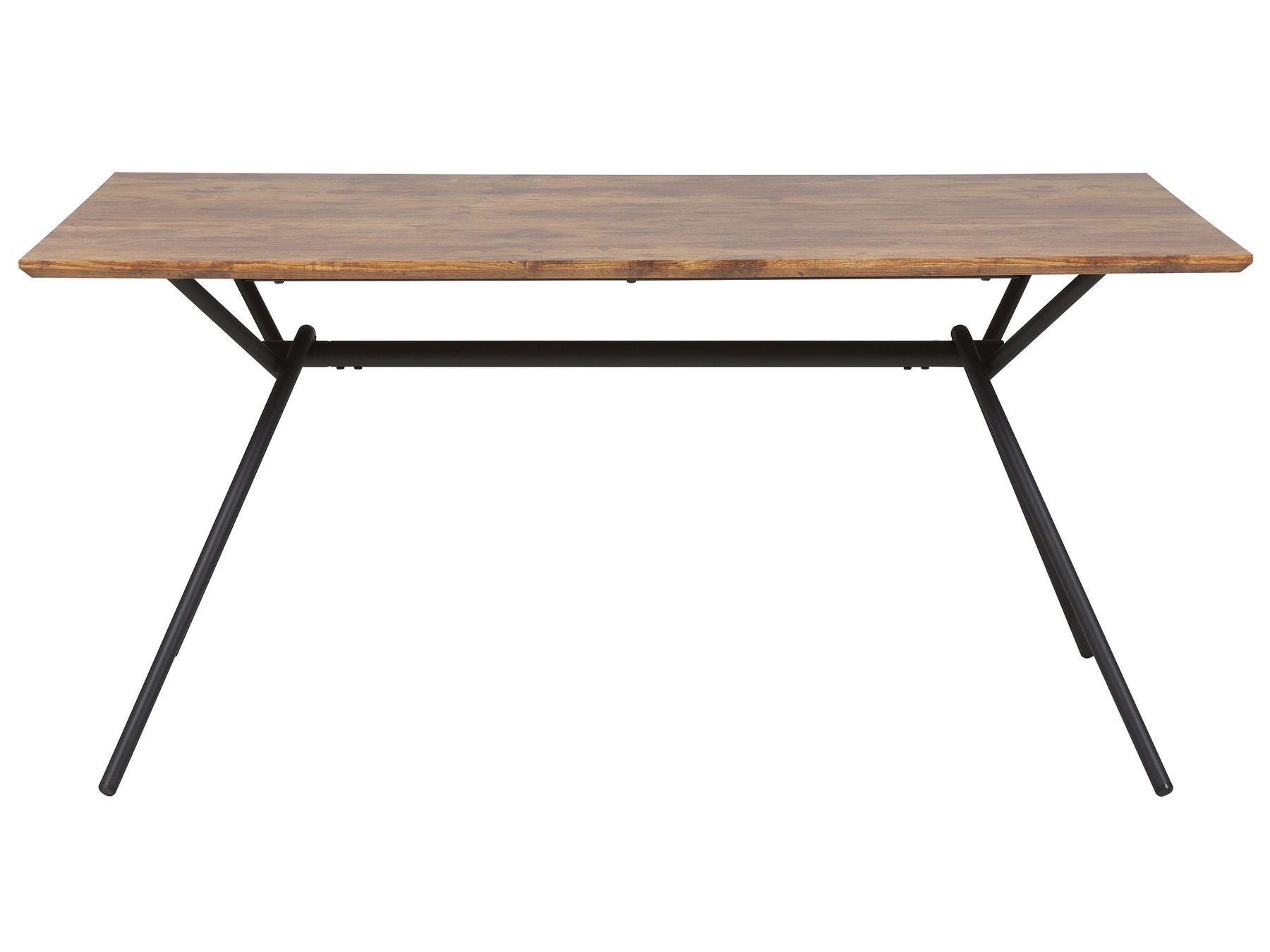 Dining Table AMSTERDAM Dark Brown 160 cm 90 cm