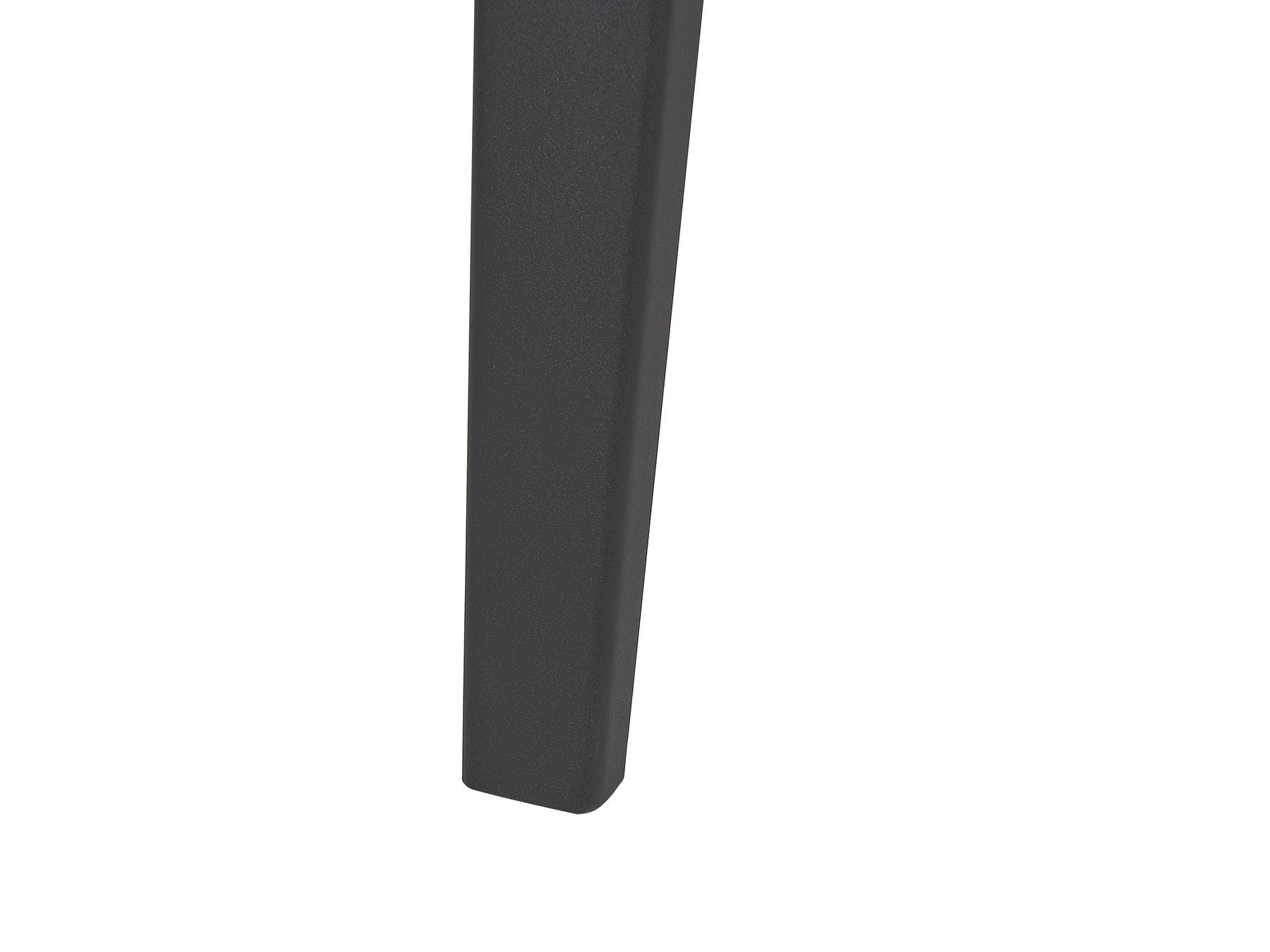 Extending Dining Table IRVINGTON Black 160/200 cm 90 cm