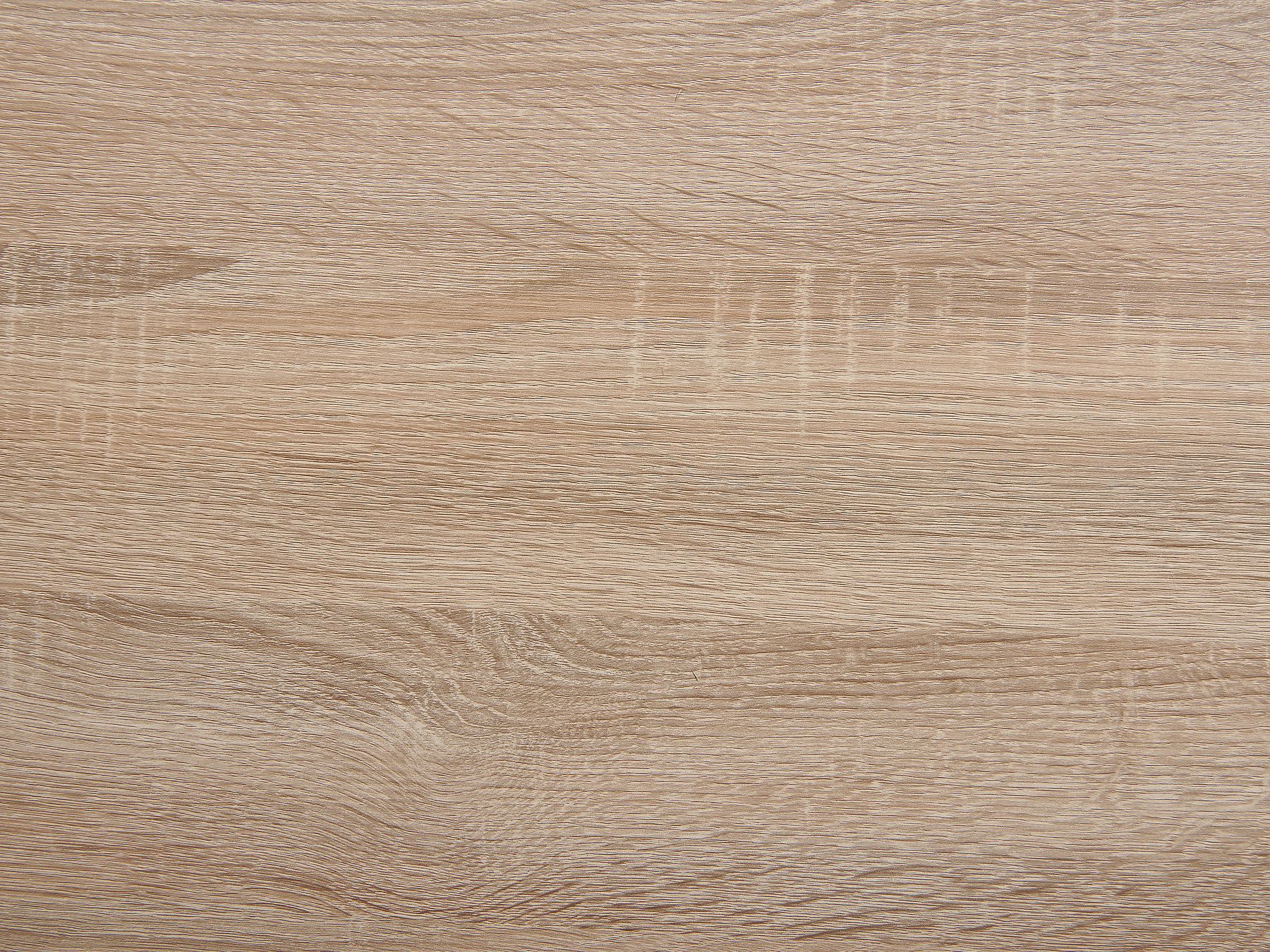 Extending Dining Table HAGA Light Brown 180/210 cm 90 cm