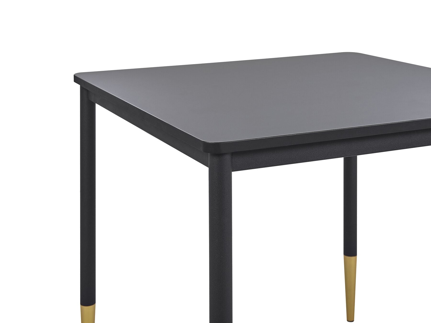 Dining Table SHALFORD Black 80 cm 80 cm