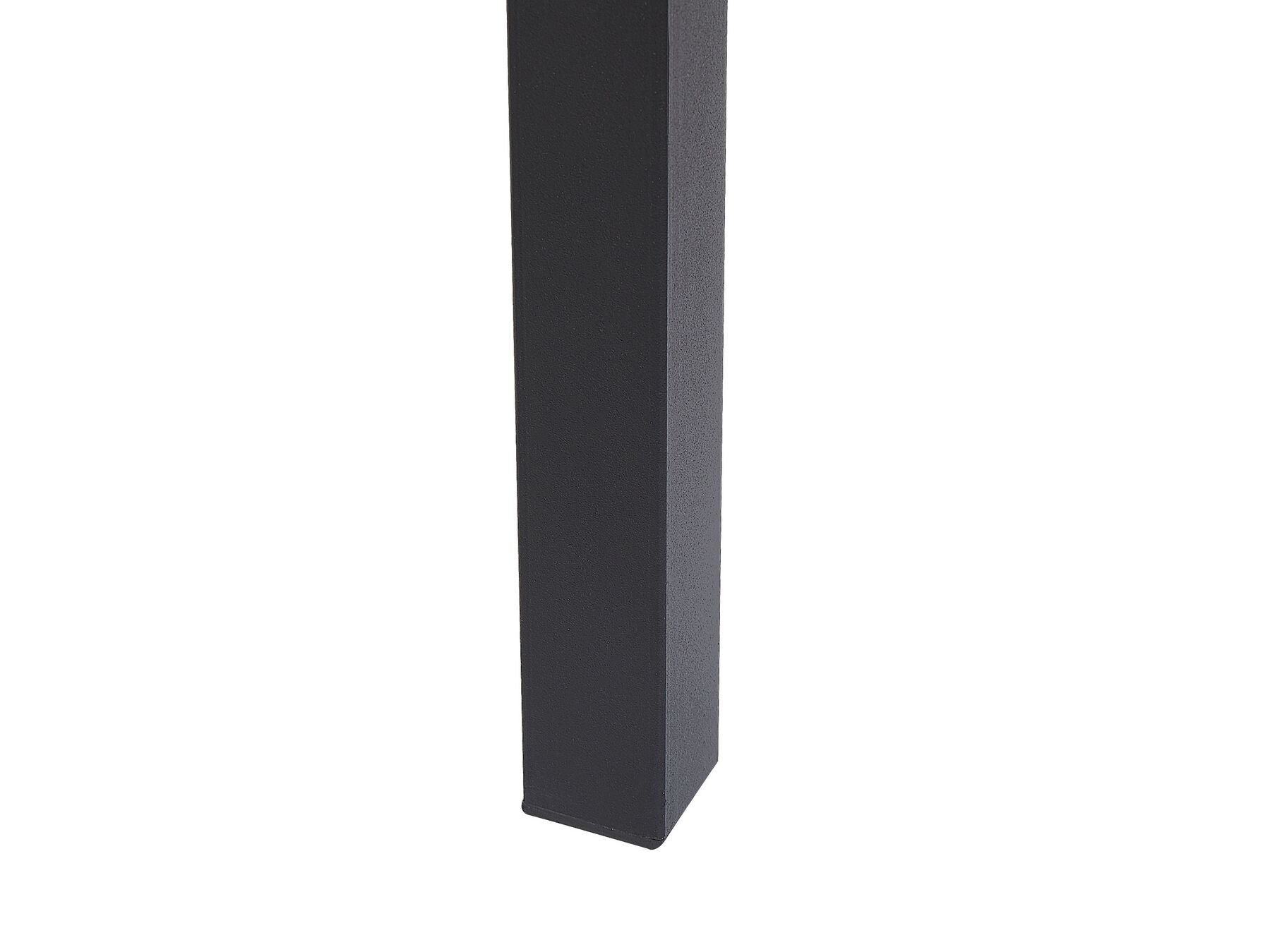 Extending Dining Table AVIS Black 140/190 cm 90 cm