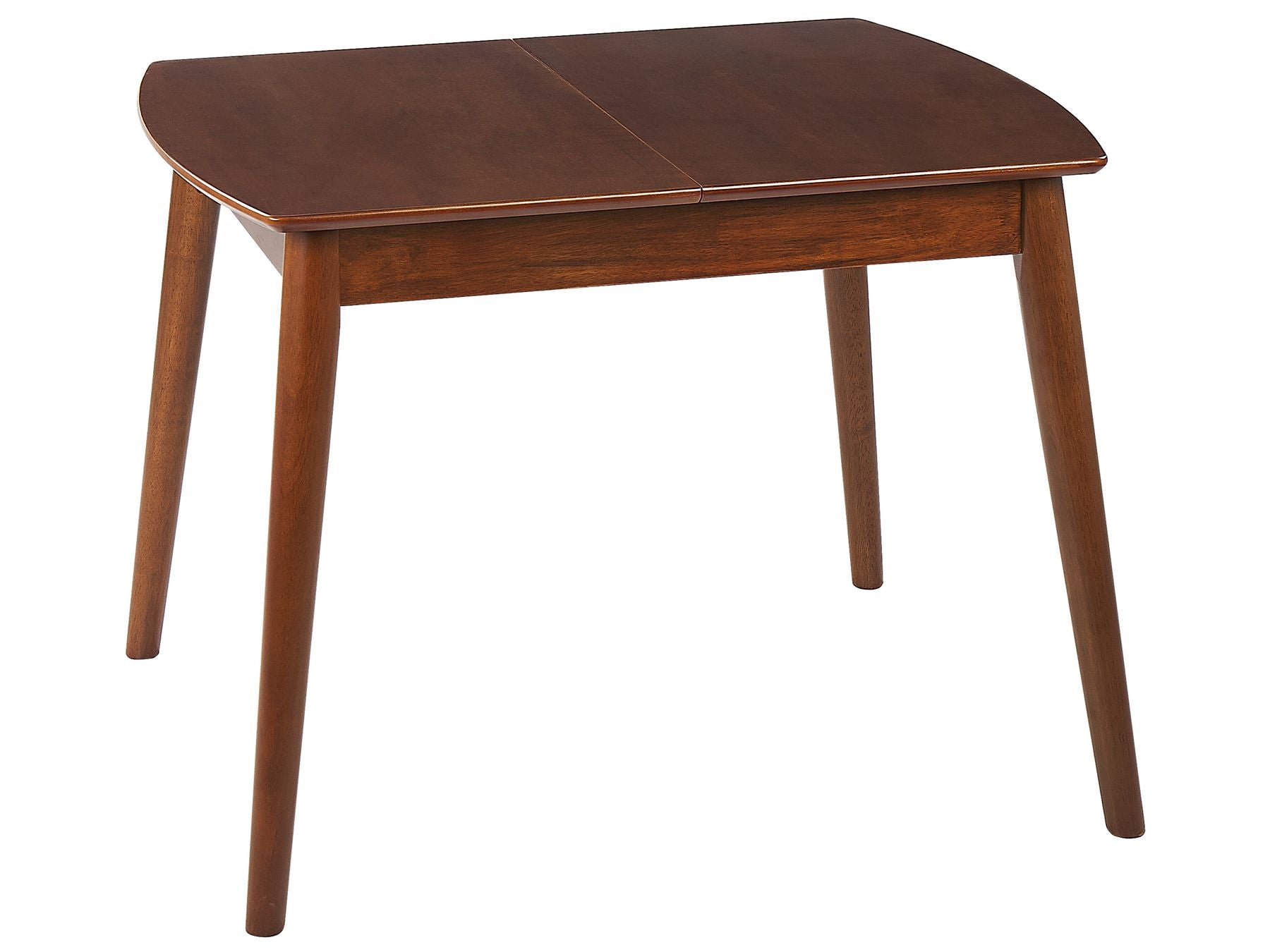 Extending Dining Table TOMS Dark Brown 100/130 cm 80 cm