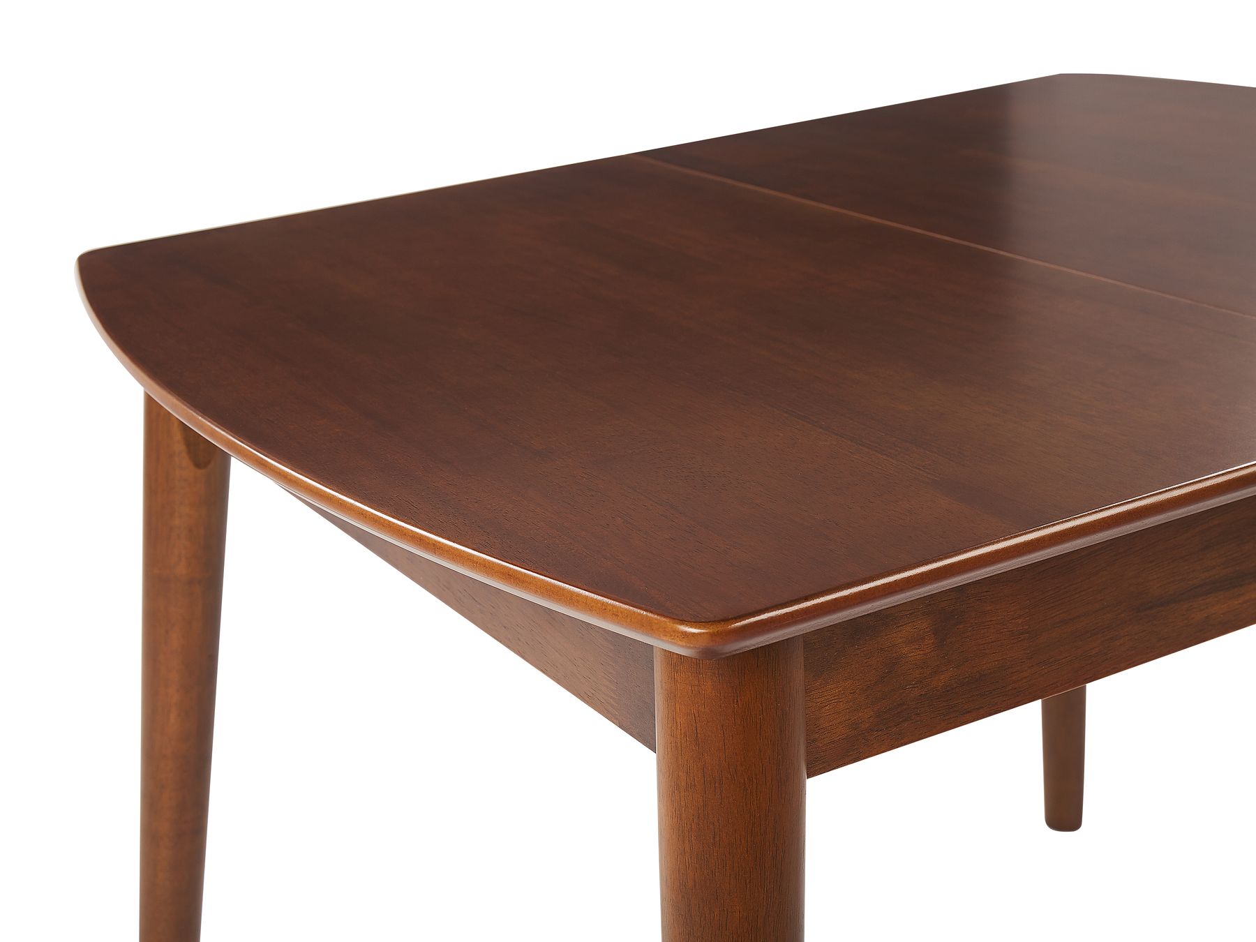 Extending Dining Table TOMS Dark Brown 100/130 cm 80 cm