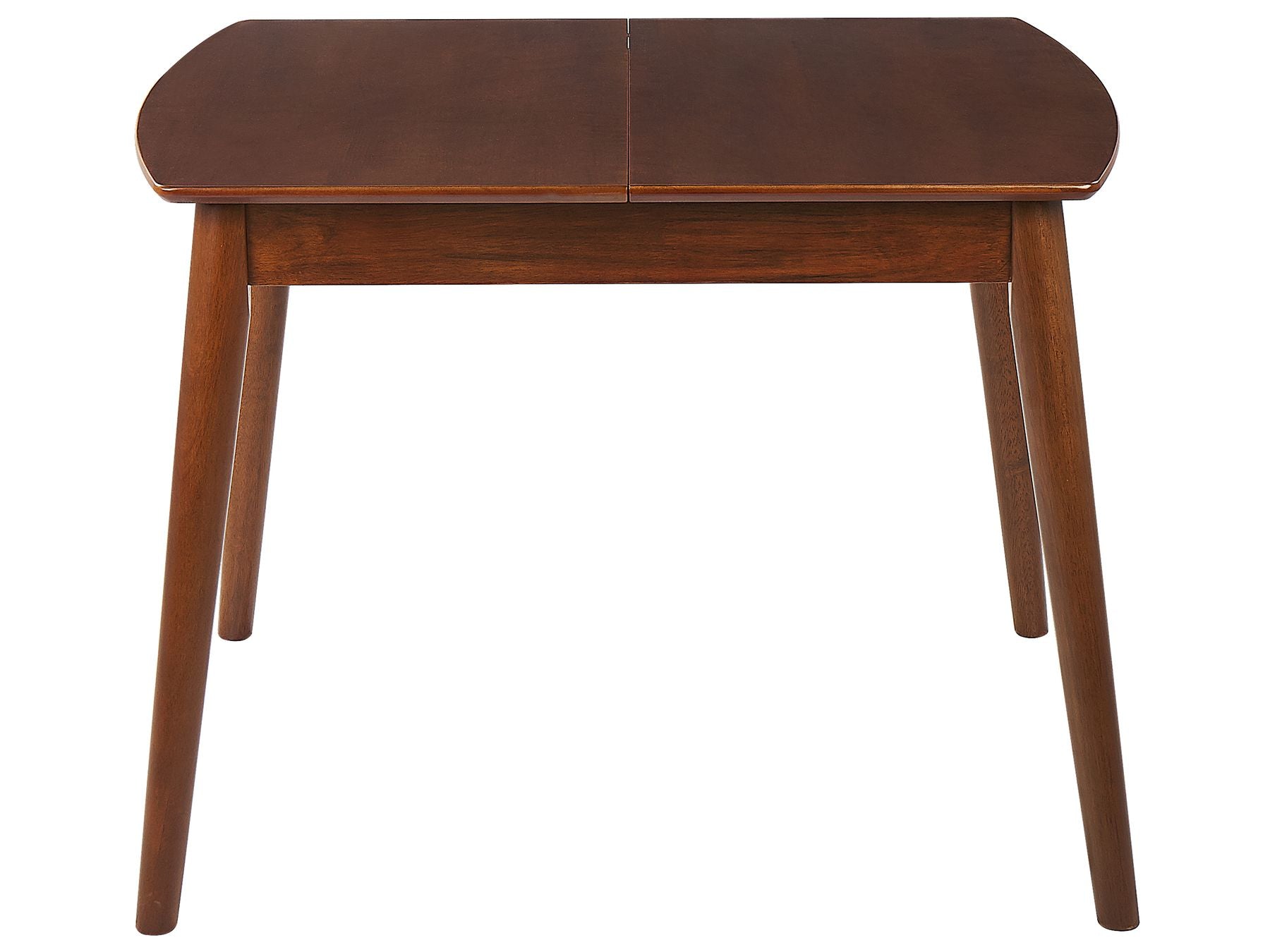 Extending Dining Table TOMS Dark Brown 100/130 cm 80 cm