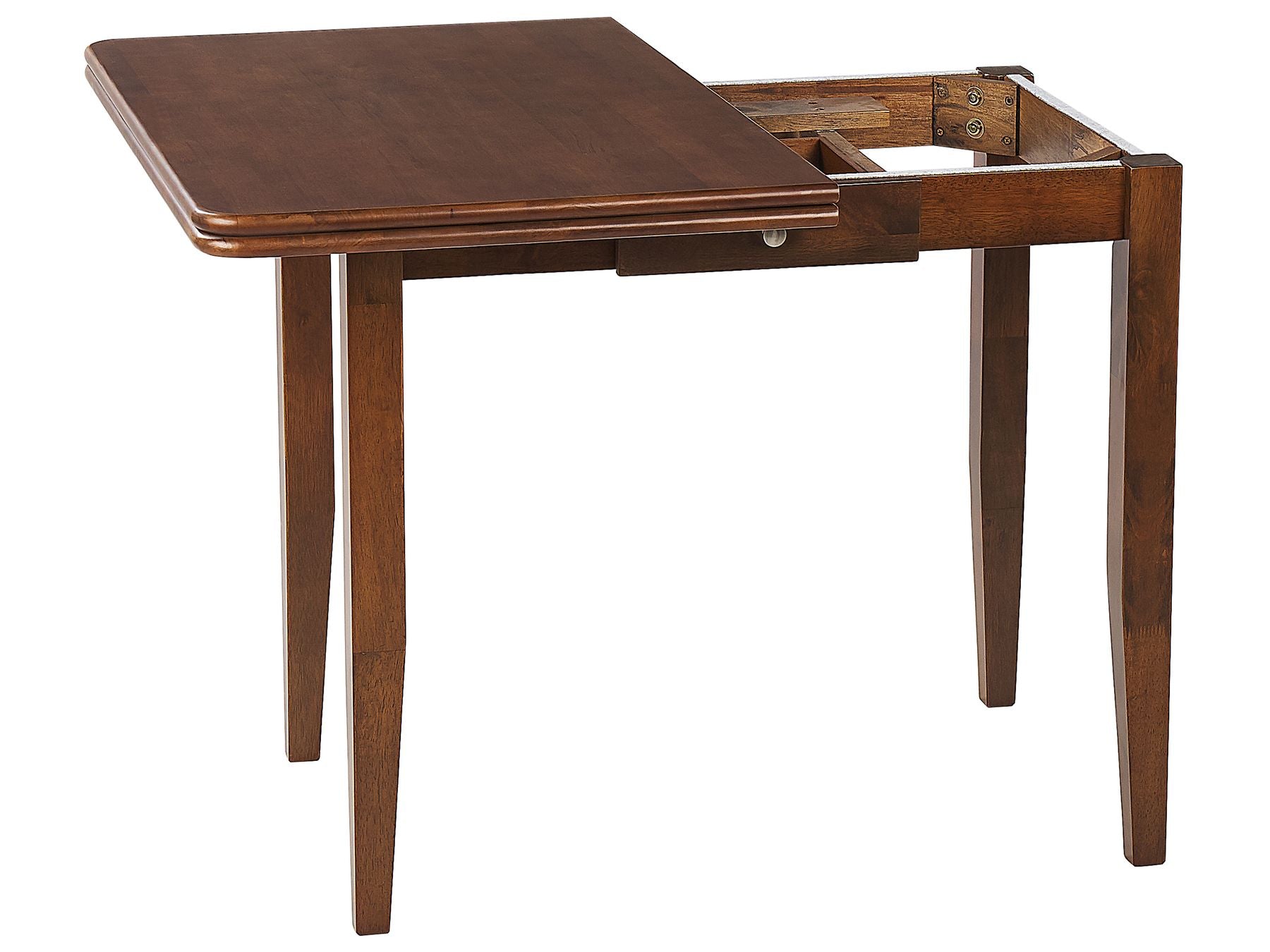 Extending Dining Table MASELA Dark Brown 90/120 cm 60 cm Wood