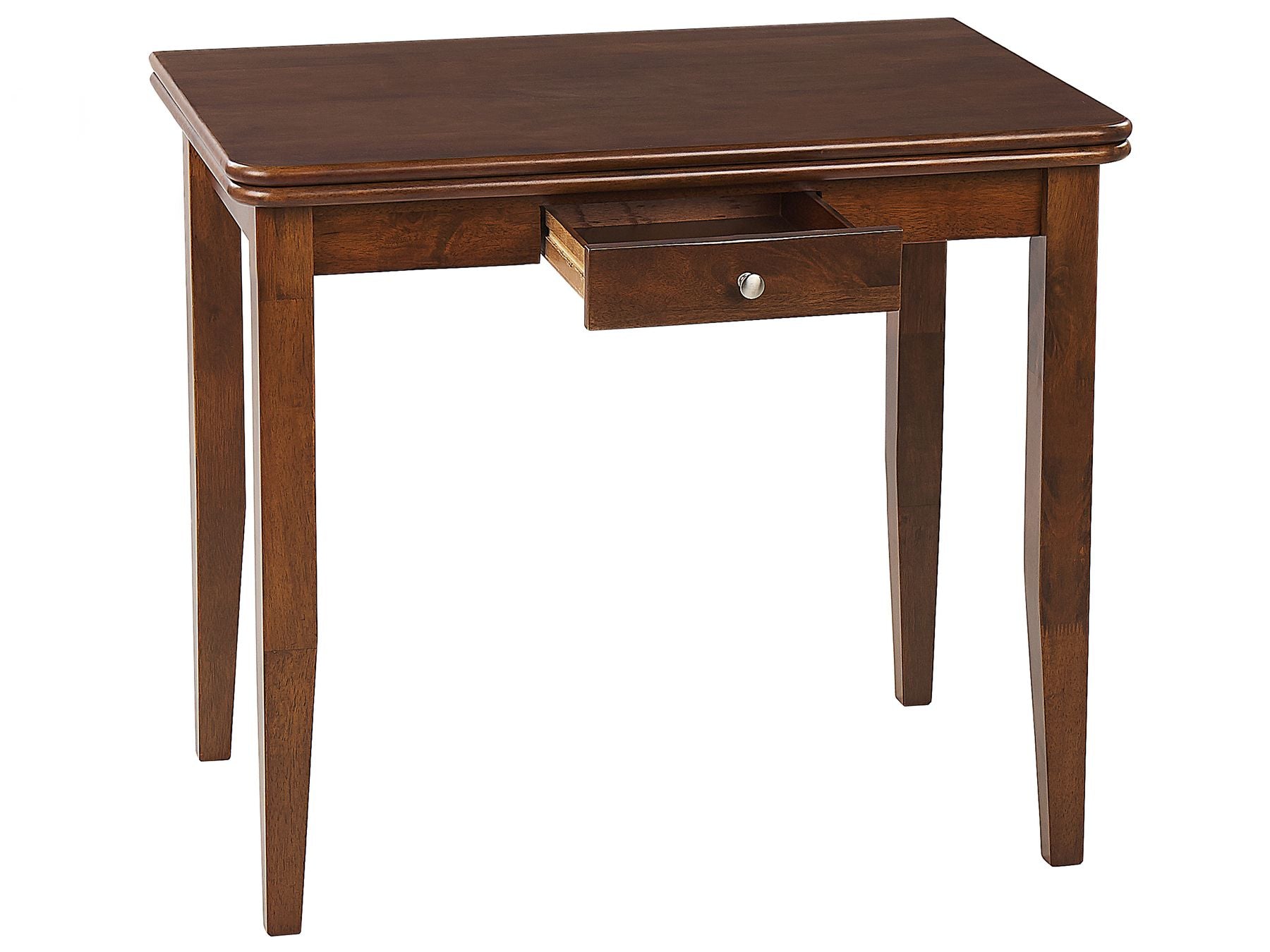 Extending Dining Table MASELA Dark Brown 90/120 cm 60 cm Wood