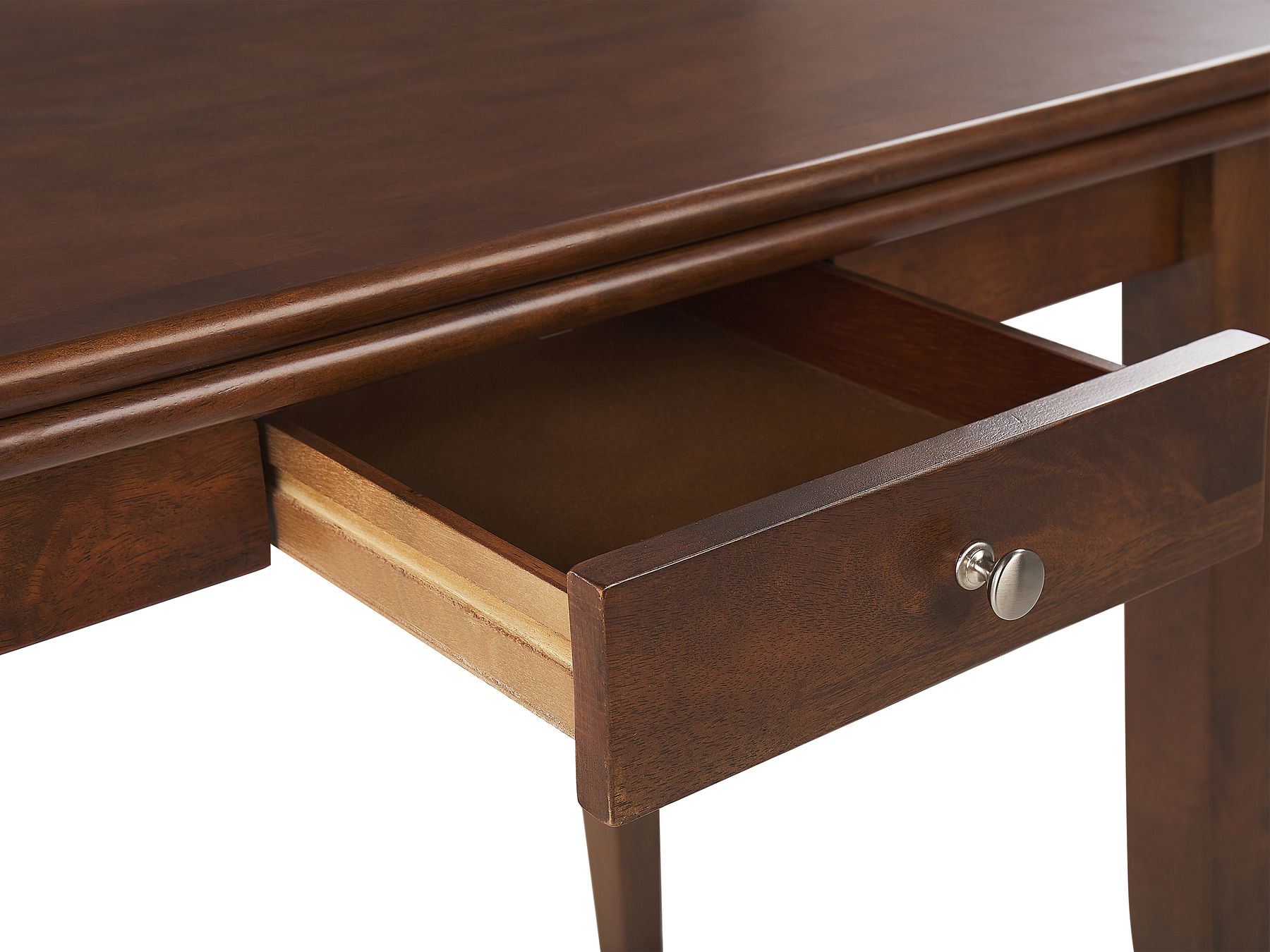 Extending Dining Table MASELA Dark Brown 90/120 cm 60 cm Wood