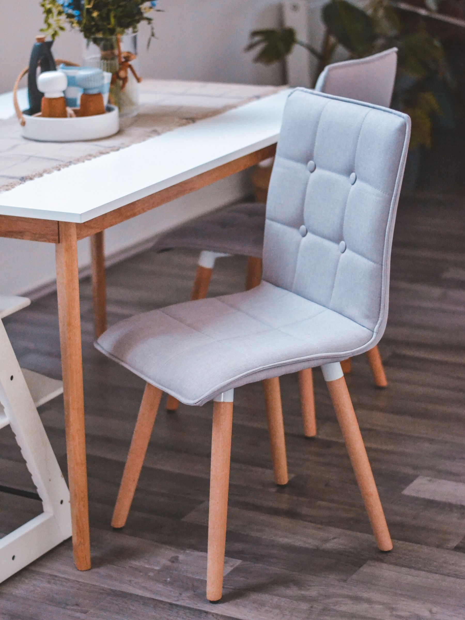 Extending Dining Table SOLA White 140/180 cm 90 cm