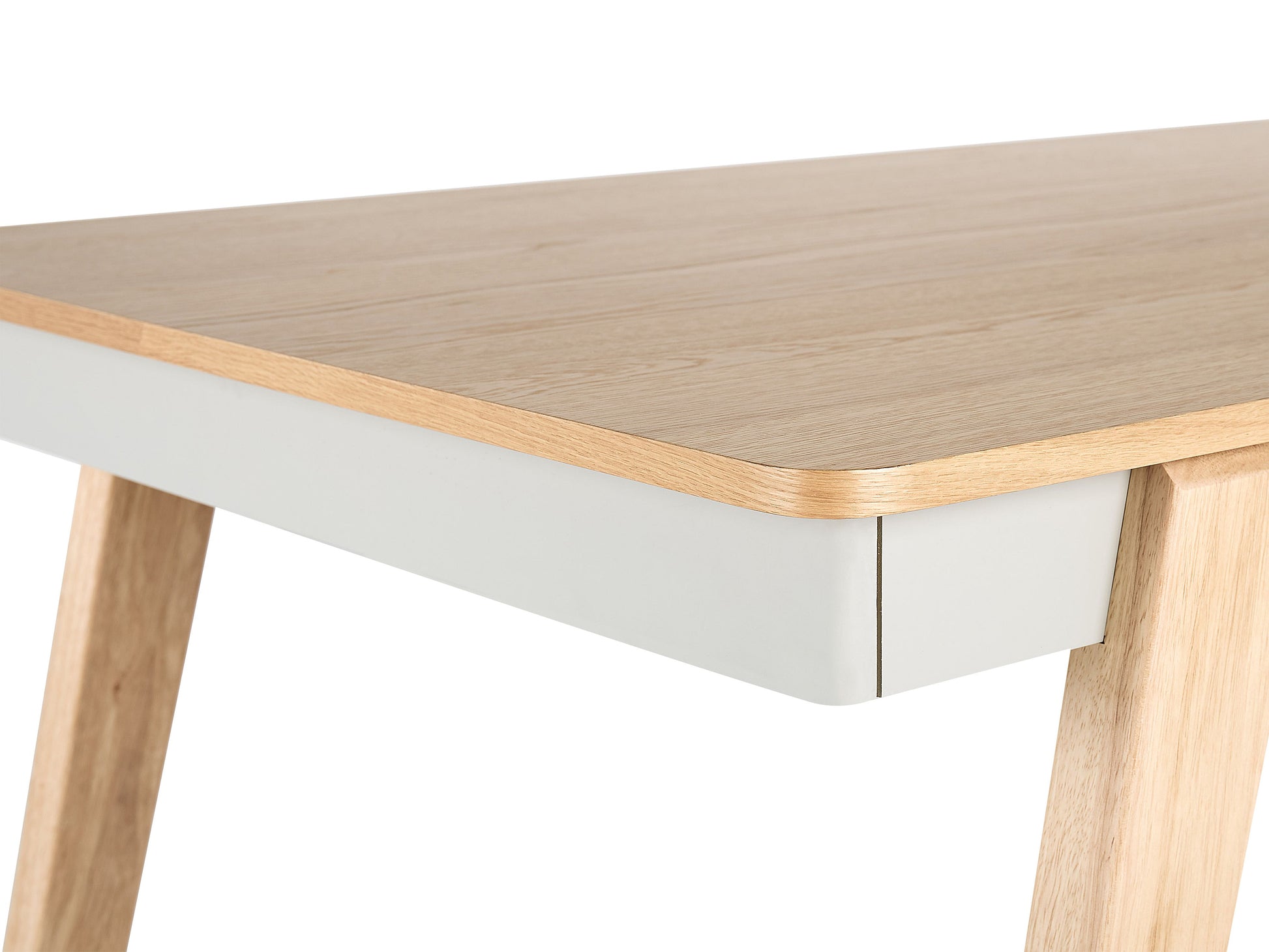 Dining Table PHOLA Light Oak 150 cm 90 cm