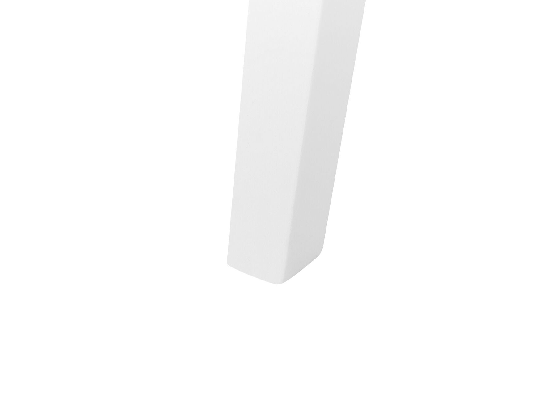 Dining Table LENISTER Brown/ White 150 cm 90 cm