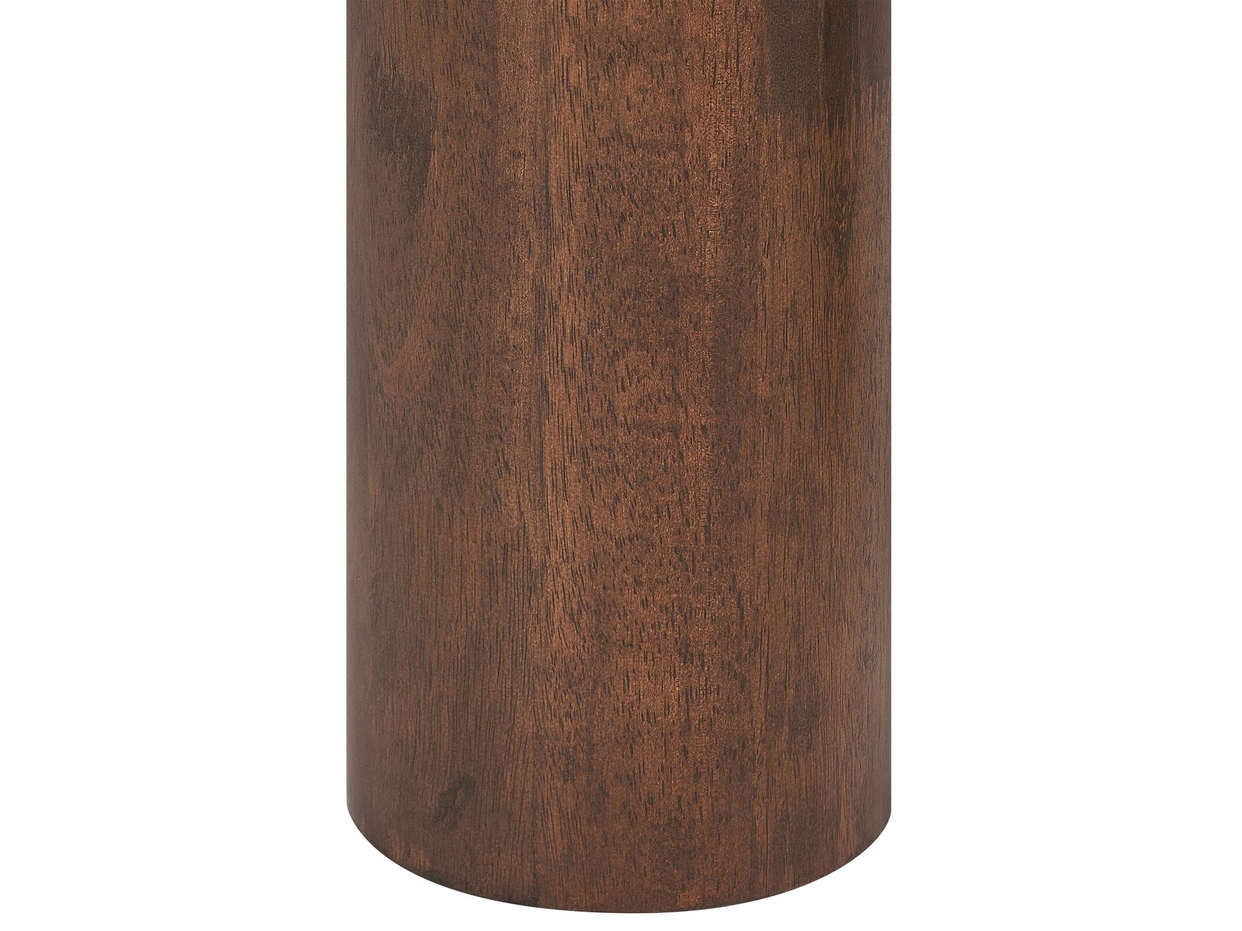 Dining Table ORIN Dark Ash Wood 120 cm 120 cm