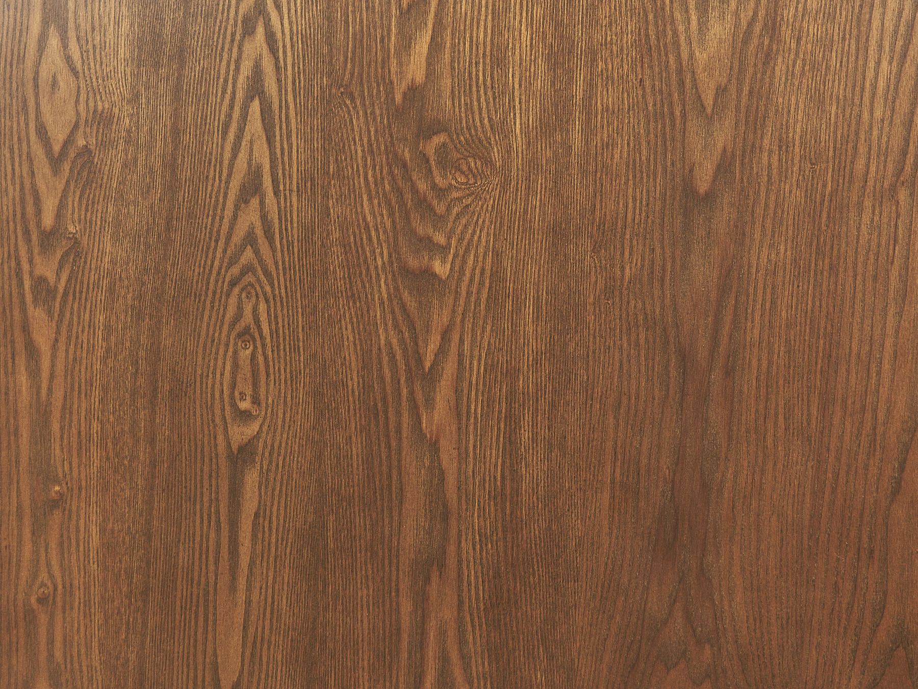 Dining Table ORIN Dark Ash Wood 120 cm 120 cm