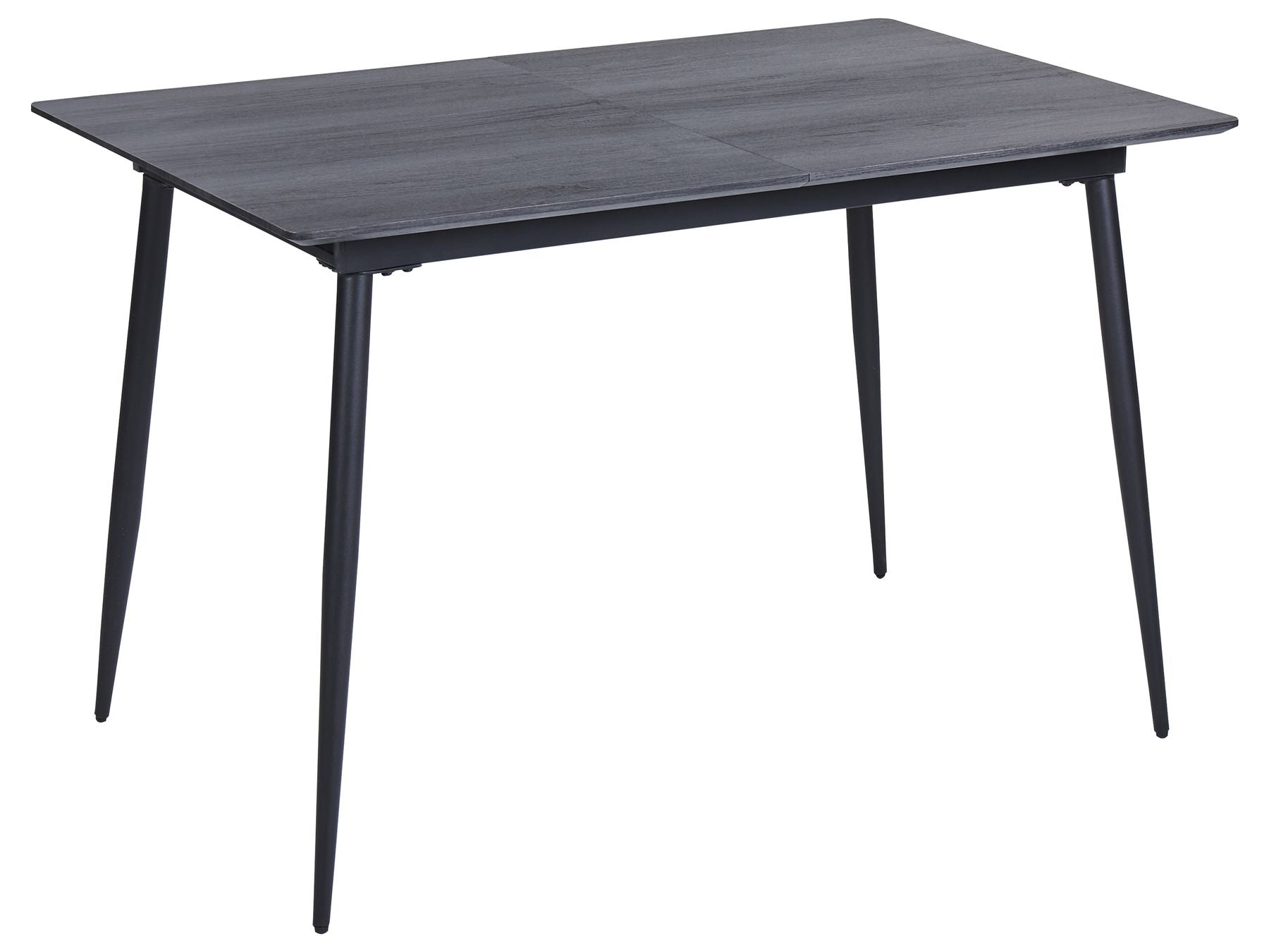 Extending Dining Table GELANDA Grey 120/160 cm 80 cm