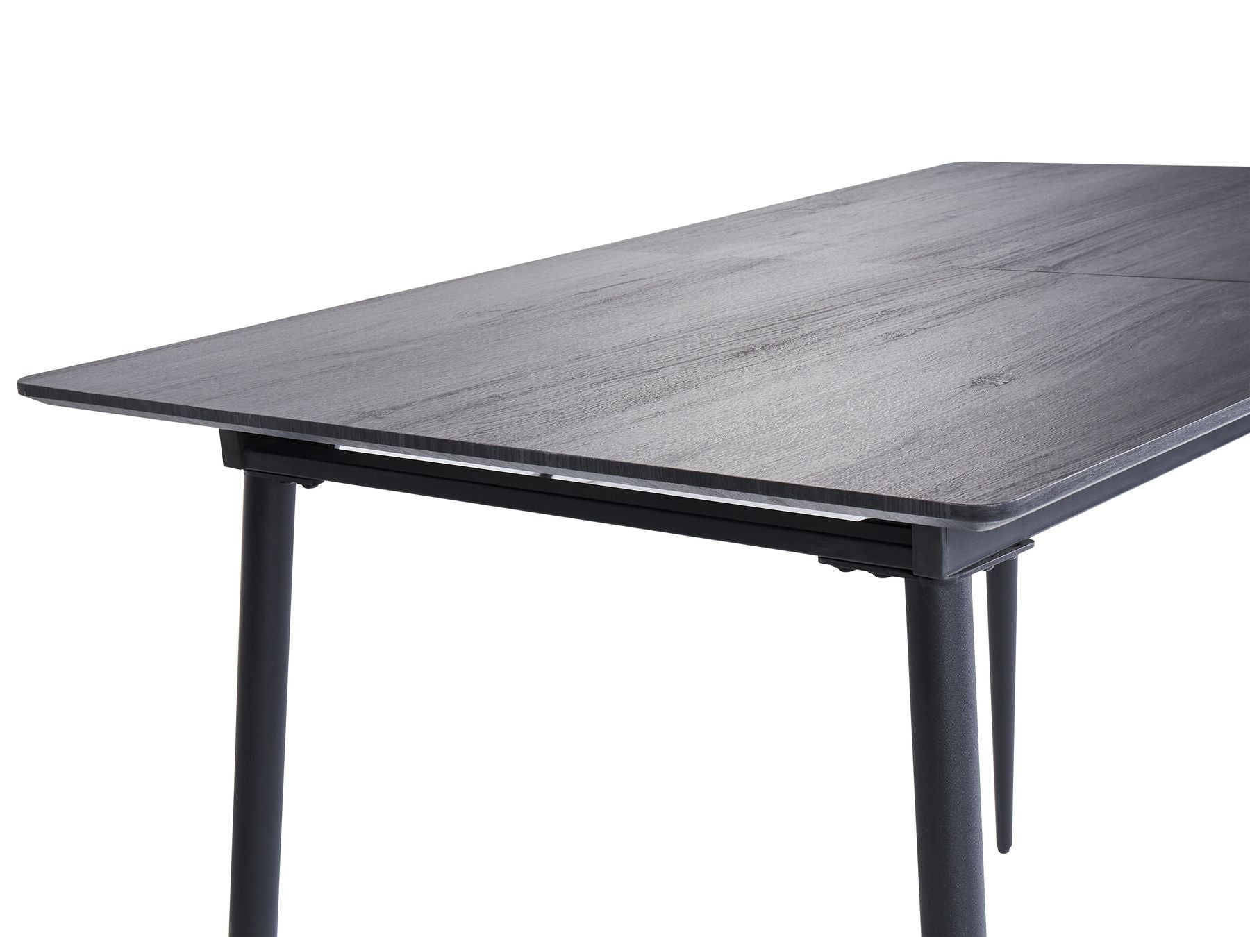 Extending Dining Table GELANDA Grey 120/160 cm 80 cm