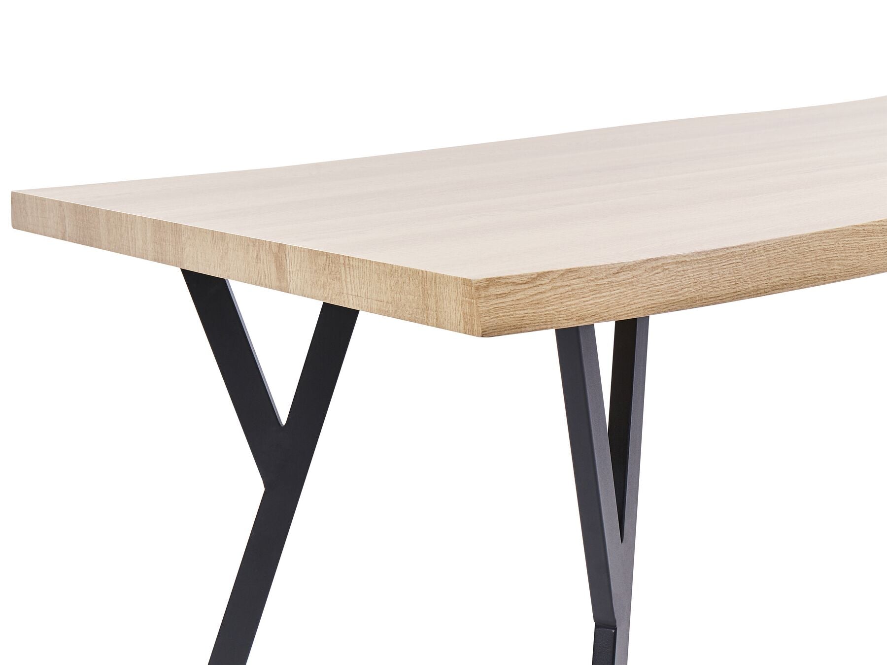 Dining Table ALTON Light Brown 180 cm 90 cm