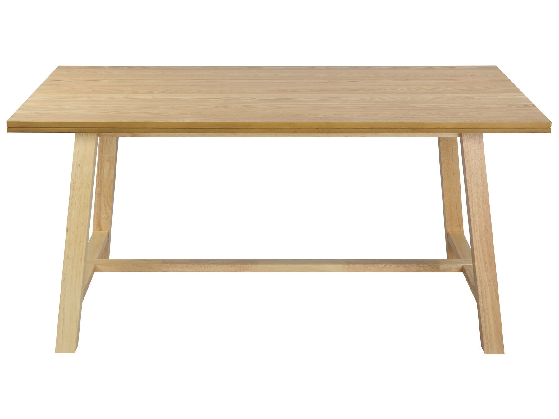 Dining Table BARNES Natural Ash Wood 160 cm 90 cm
