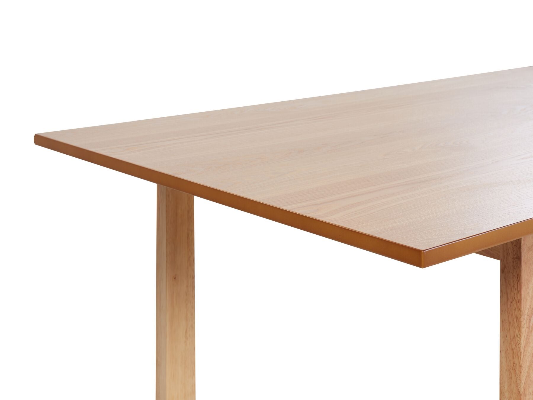 Dining Table CAMDEN Light Ash Wood 180 cm 95 cm