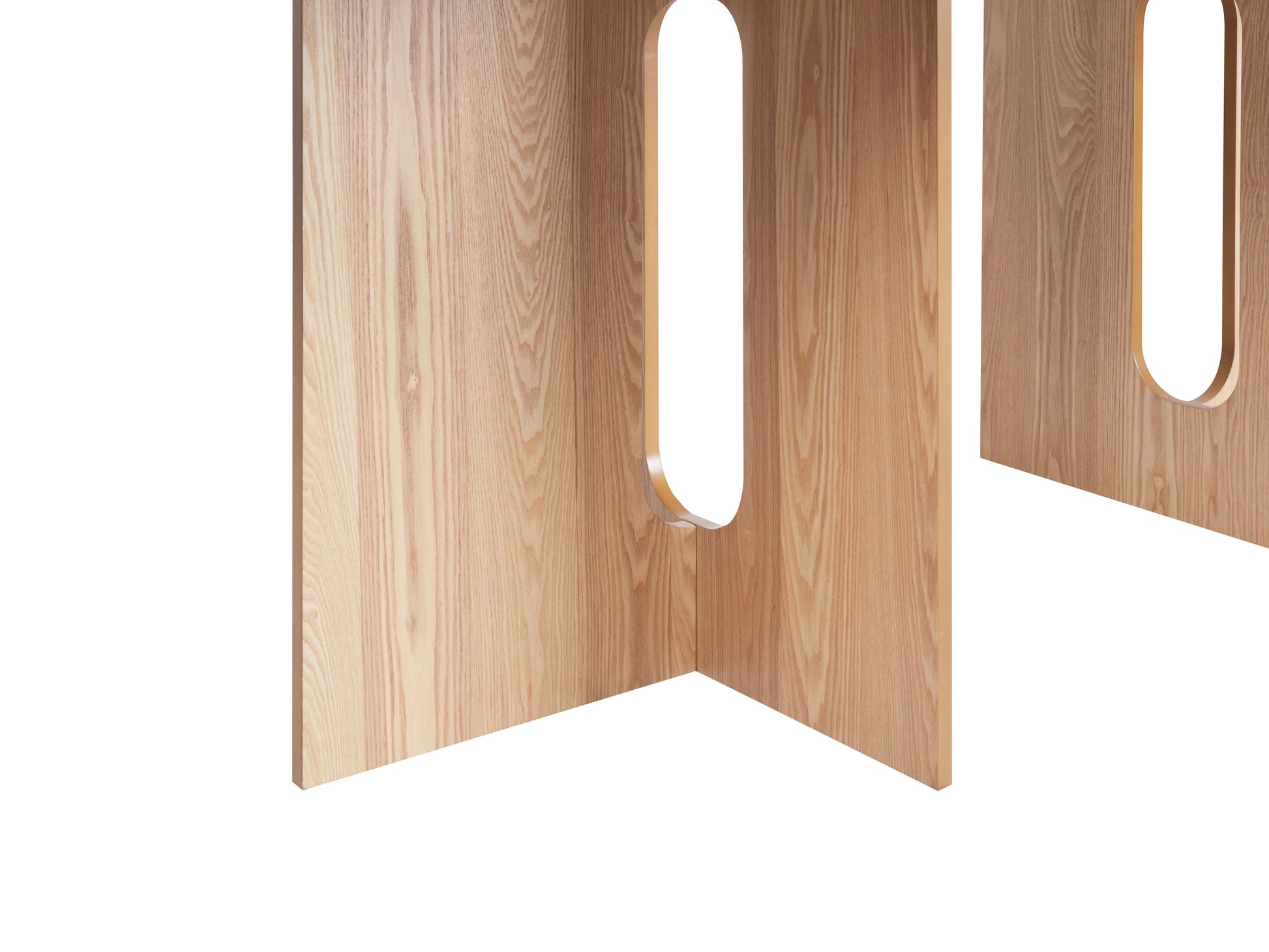 Dining Table CORAIL Light Ash Wood 200 cm 100 cm