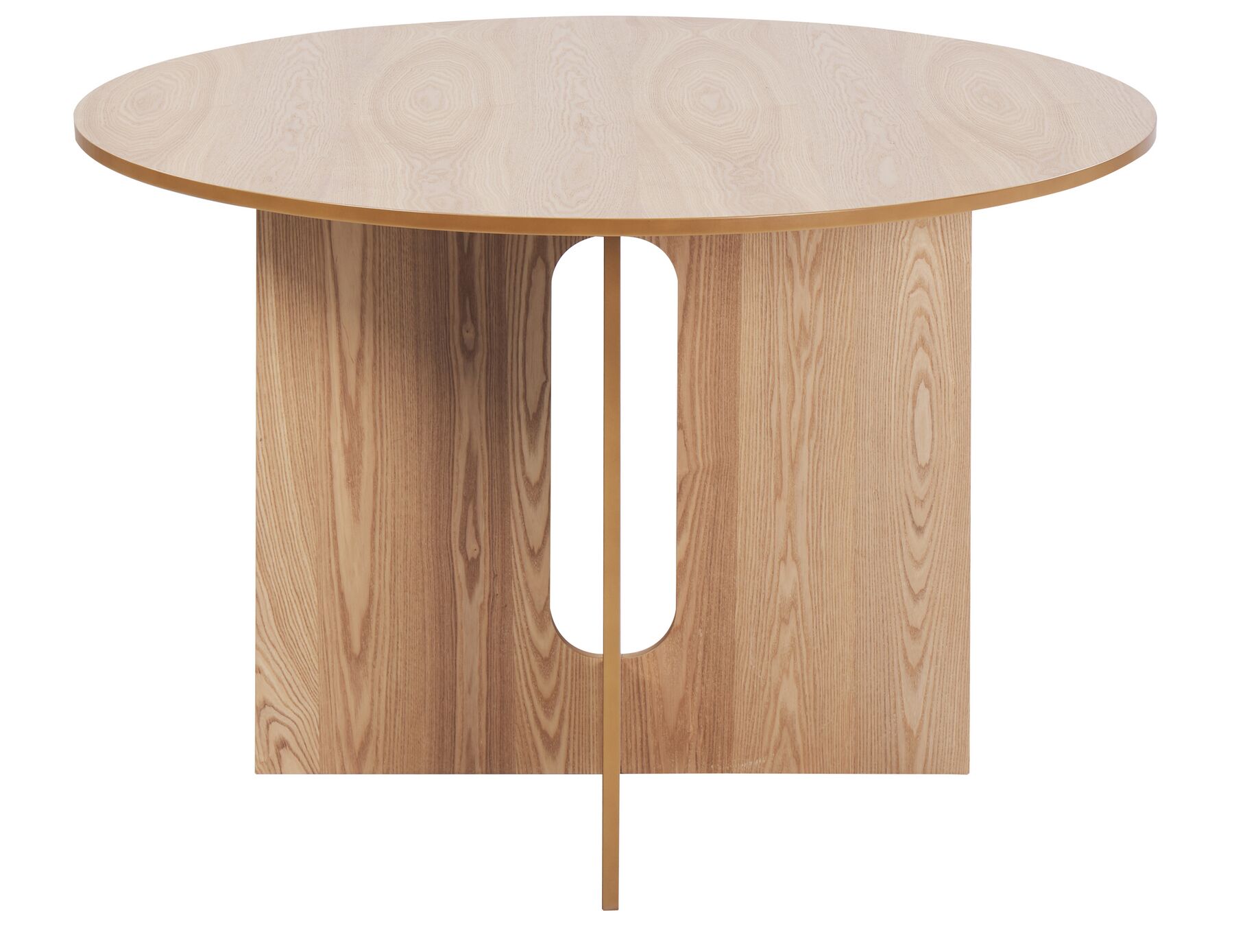 Dining Table CORAIL Light Ash Wood 120 cm 120 cm