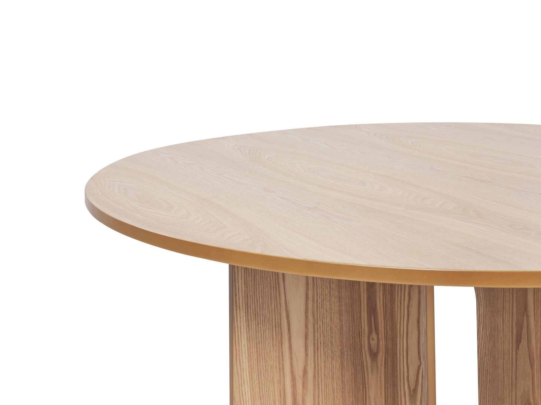 Dining Table CORAIL Light Ash Wood 120 cm 120 cm