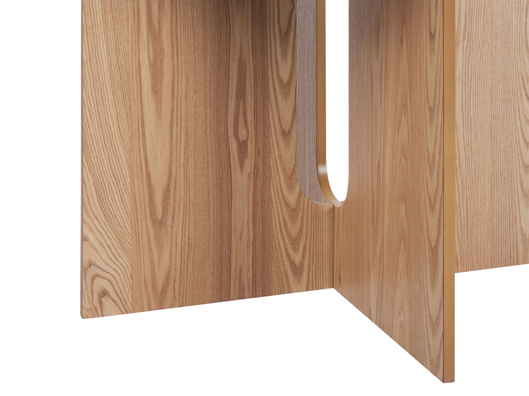 Dining Table CORAIL Light Ash Wood 120 cm 120 cm