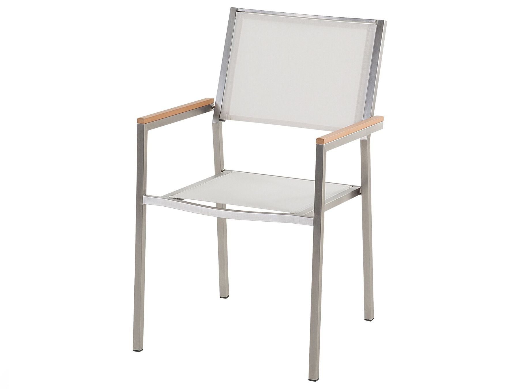 Garden Dining Set 8 Seater VALCANETTO/GROSSETO Metal White