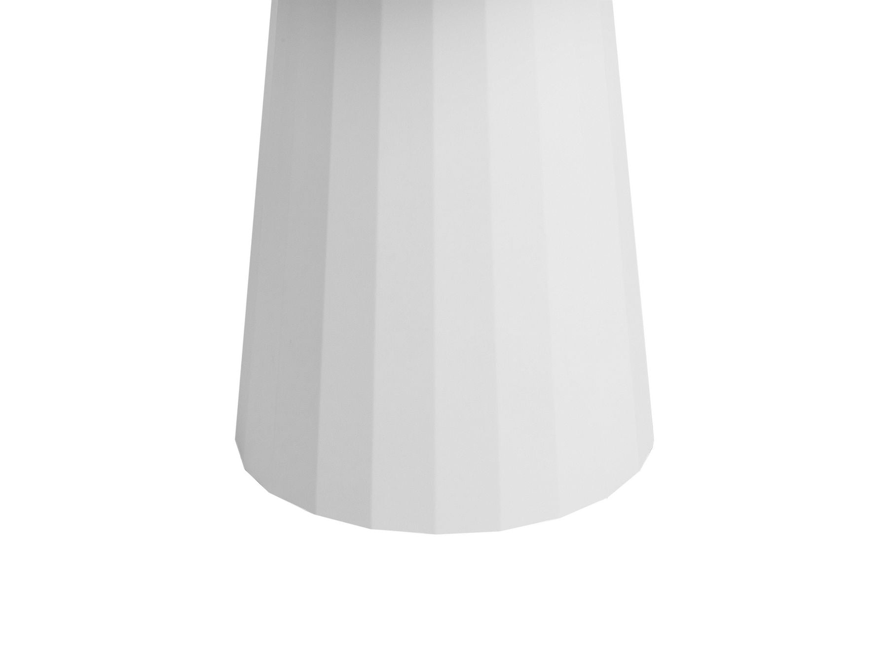 Dining Table PLATO White 100 cm 100 cm Metal