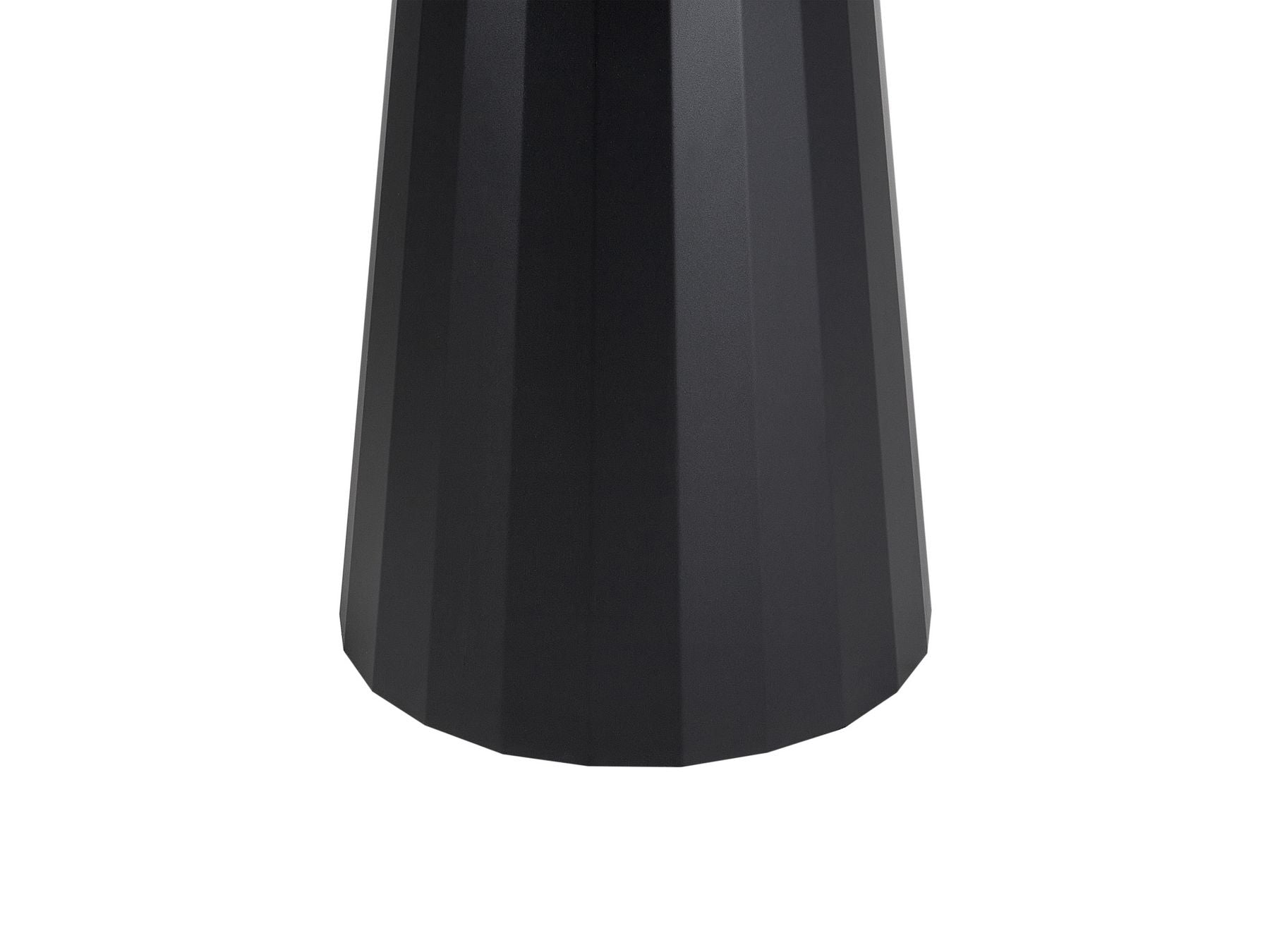 Dining Table PLATO Black 100 cm 100 cm Metal