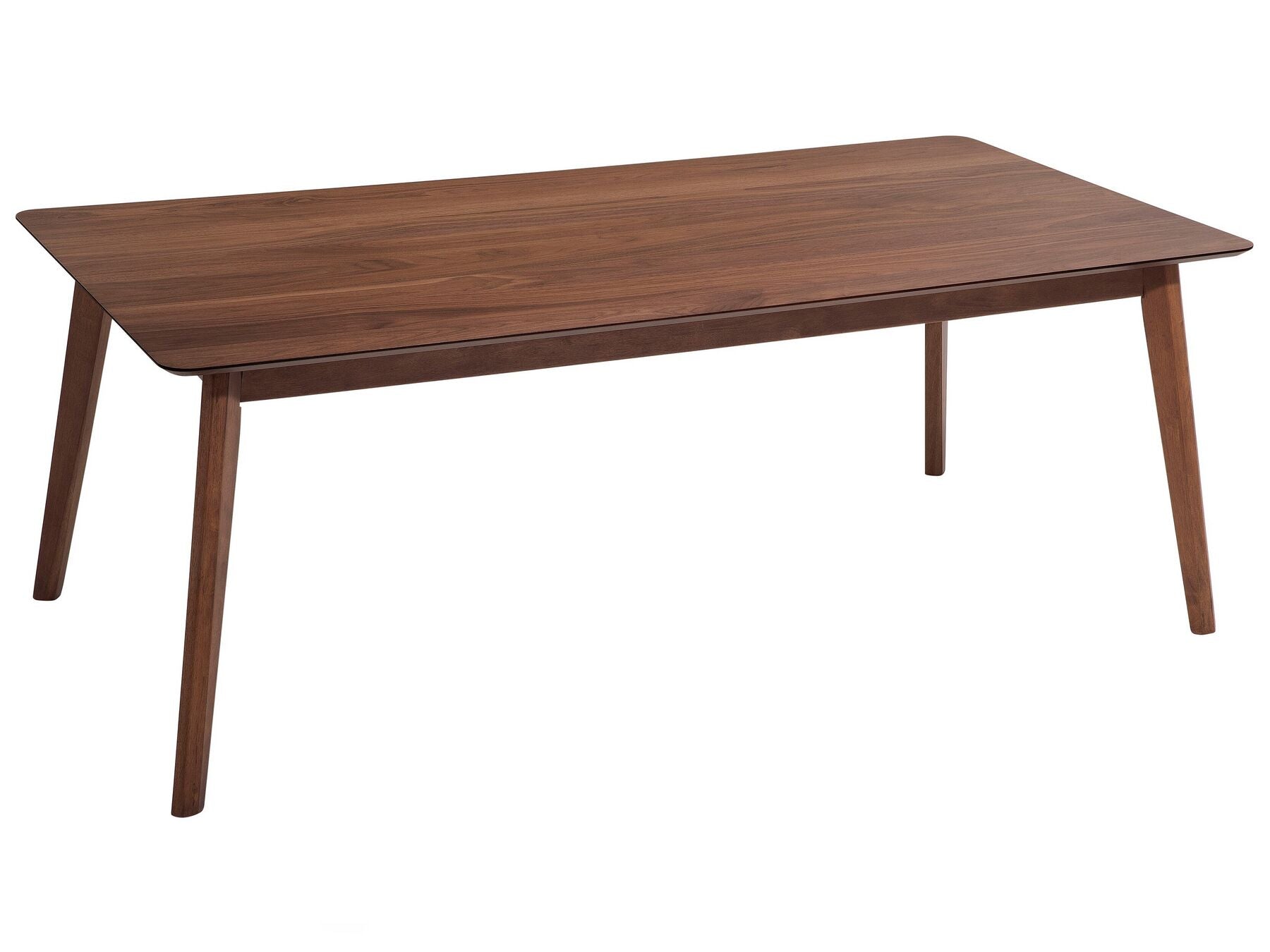 Dining Table MADOX Dark Walnut 200 cm 100 cm