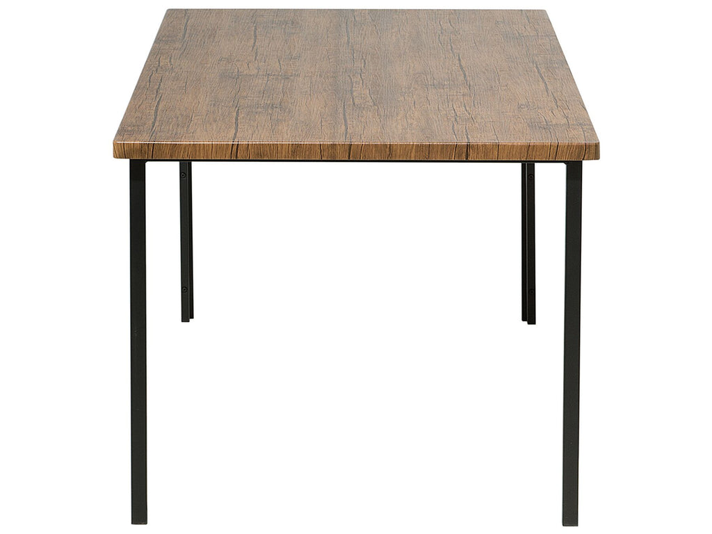 Dining Table LAREDO Dark Brown 150 cm 90 cm