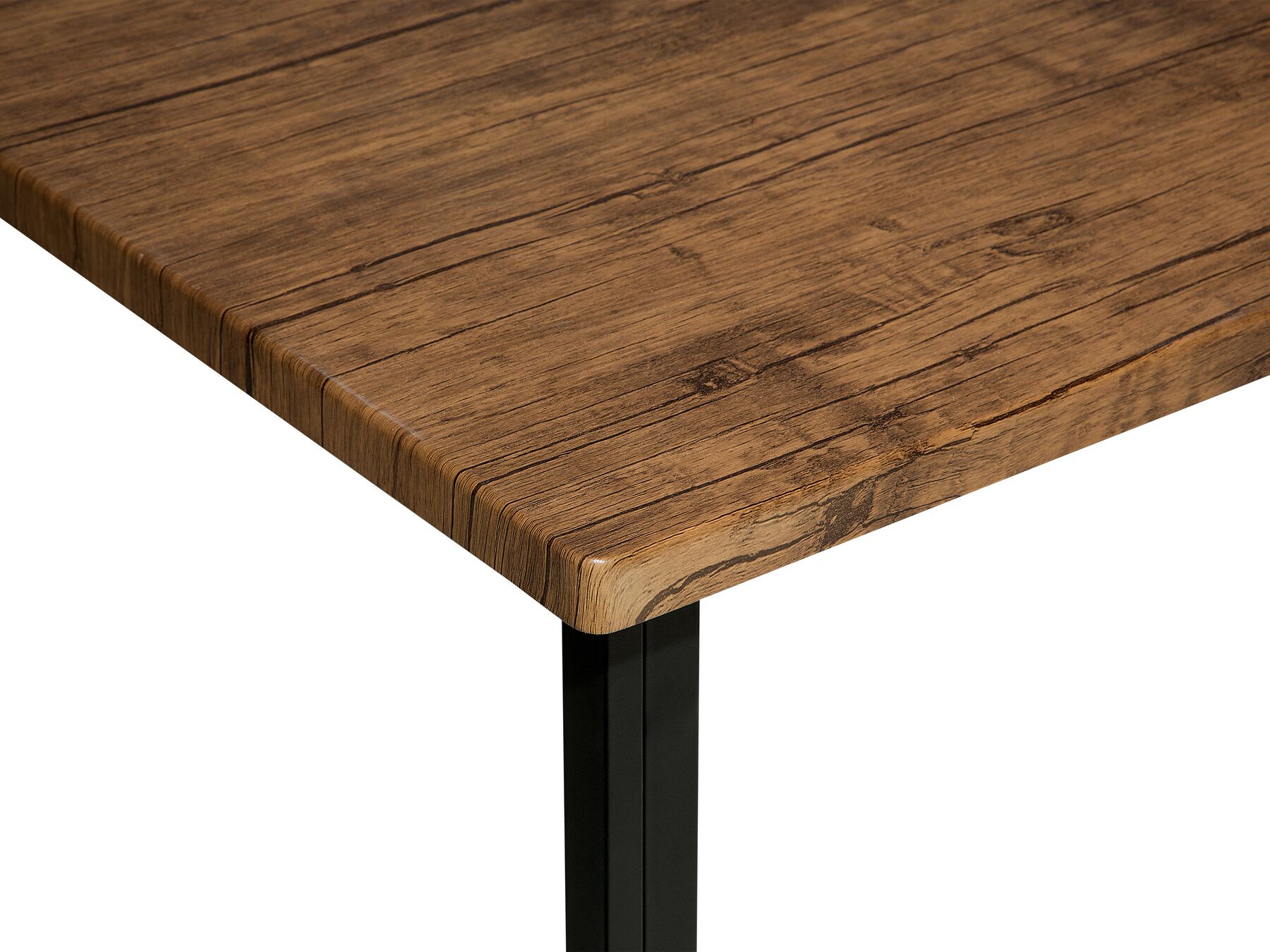 Dining Table LAREDO Dark Brown 150 cm 90 cm