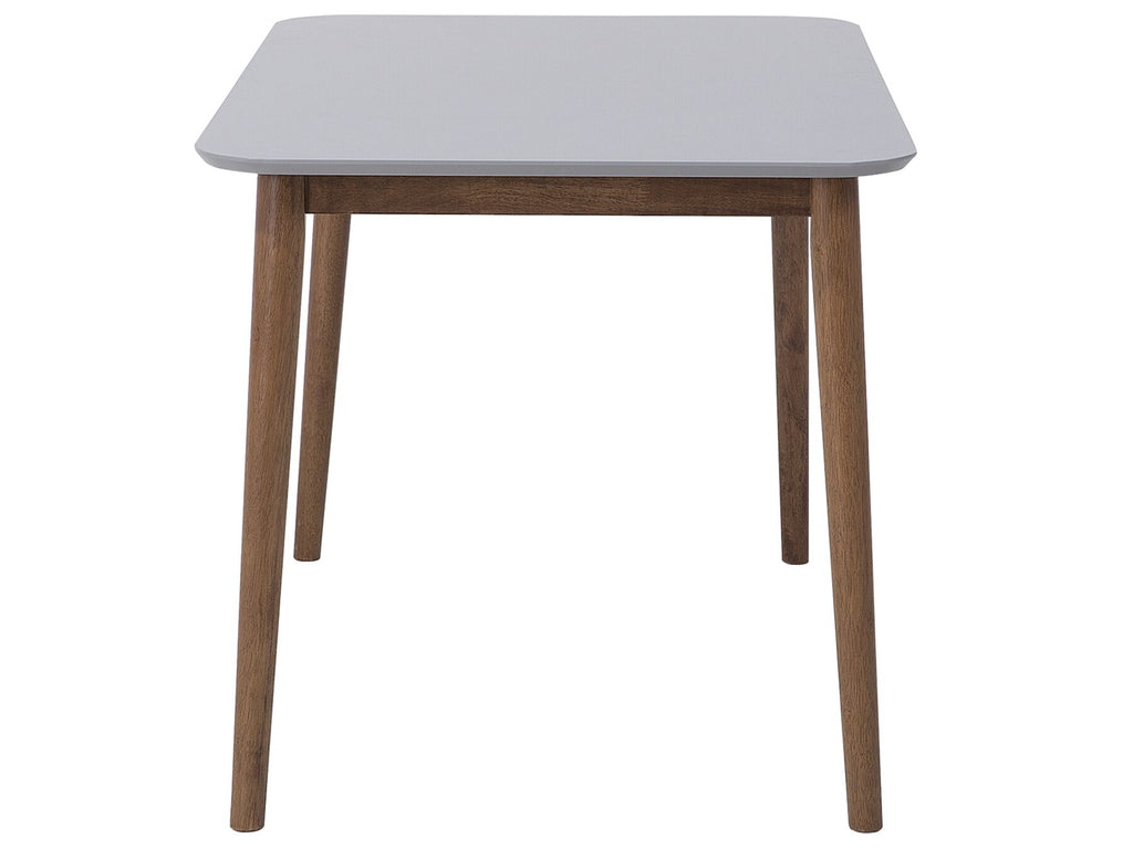 Dining Table MODESTO Grey 118 cm 77 cm Wood