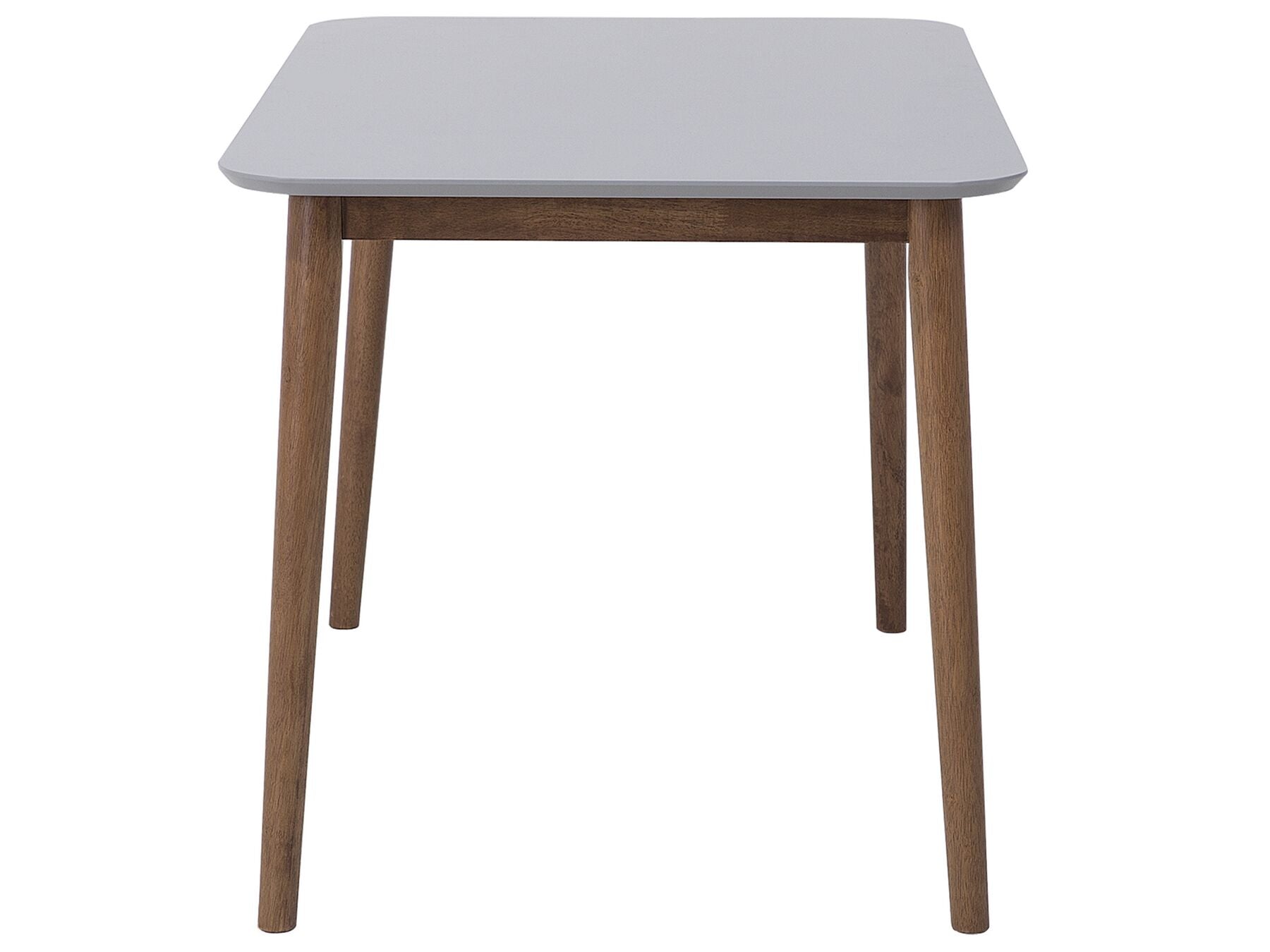 Dining Table MODESTO Grey 118 cm 77 cm Wood