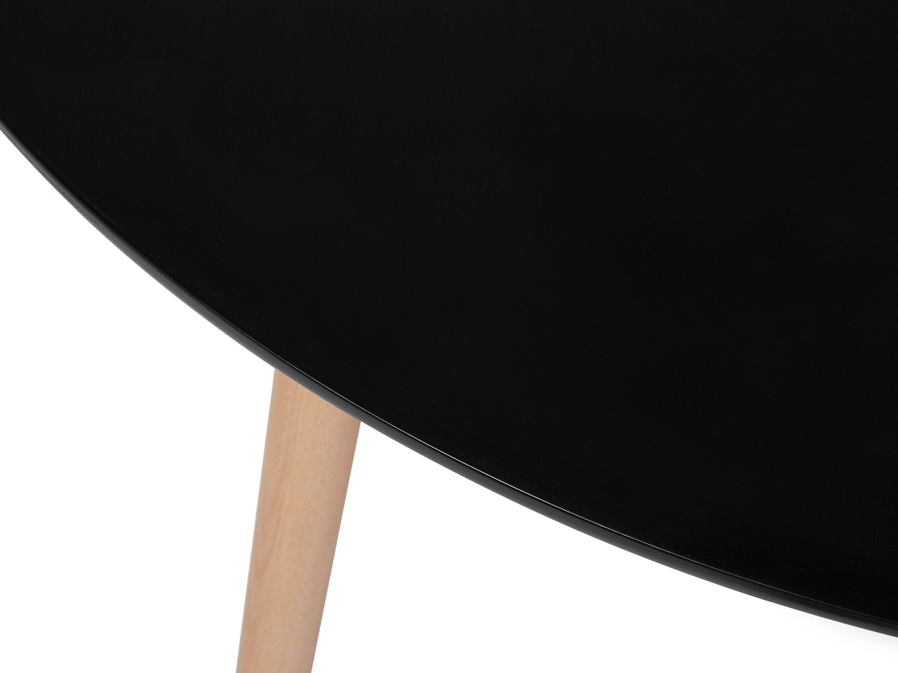 Dining Table BOVIO Black 90 cm 90 cm